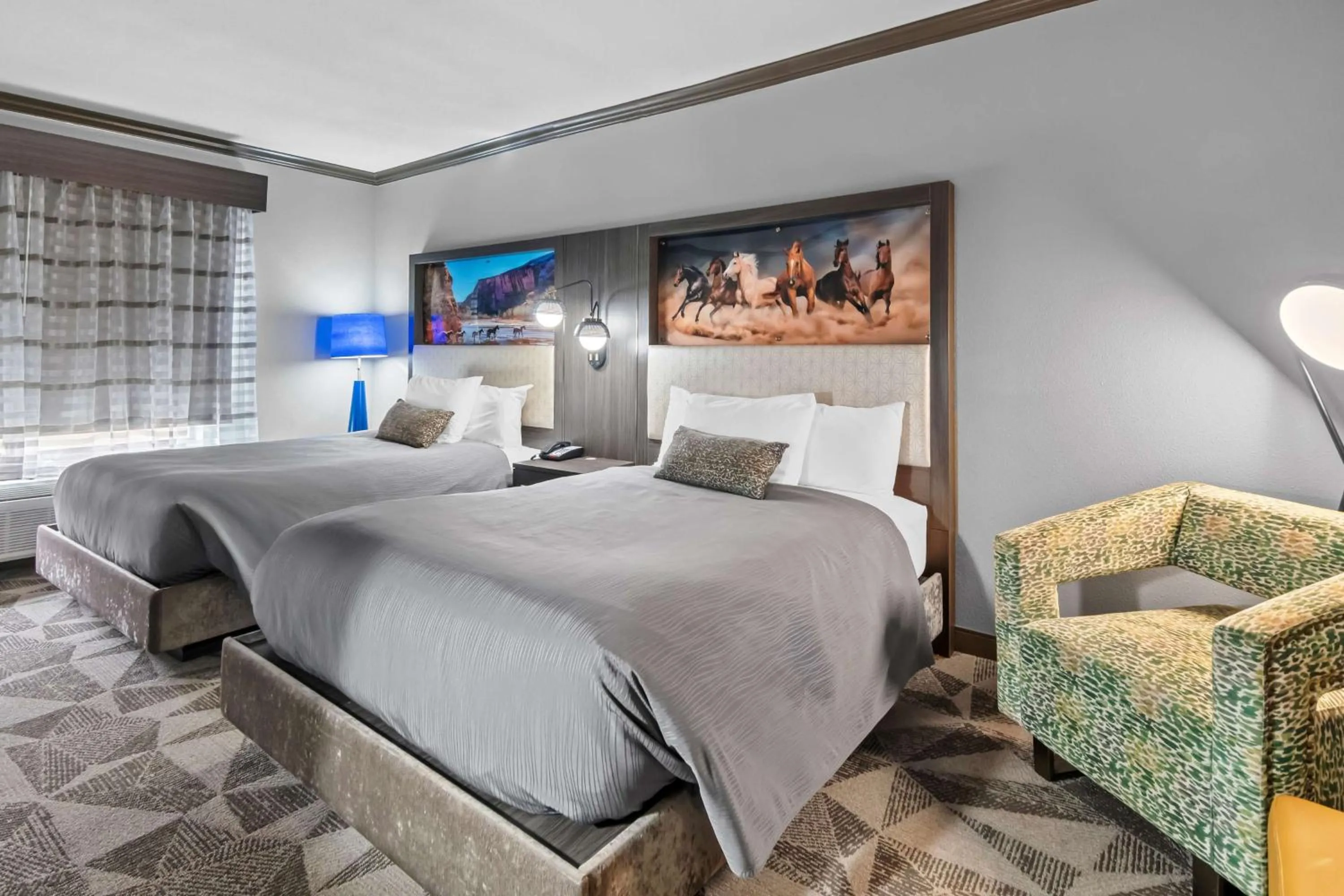 Bedroom, Bed in Big Country Hotel & Suites, SureStay Collection by BW