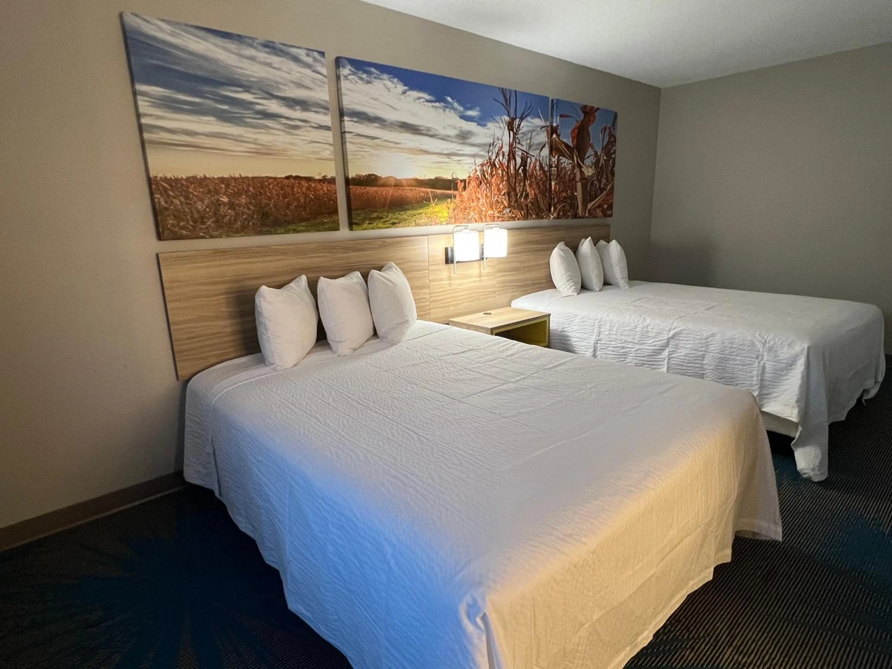 Bedroom, Bed in Days Inn by Wyndham Jamestown