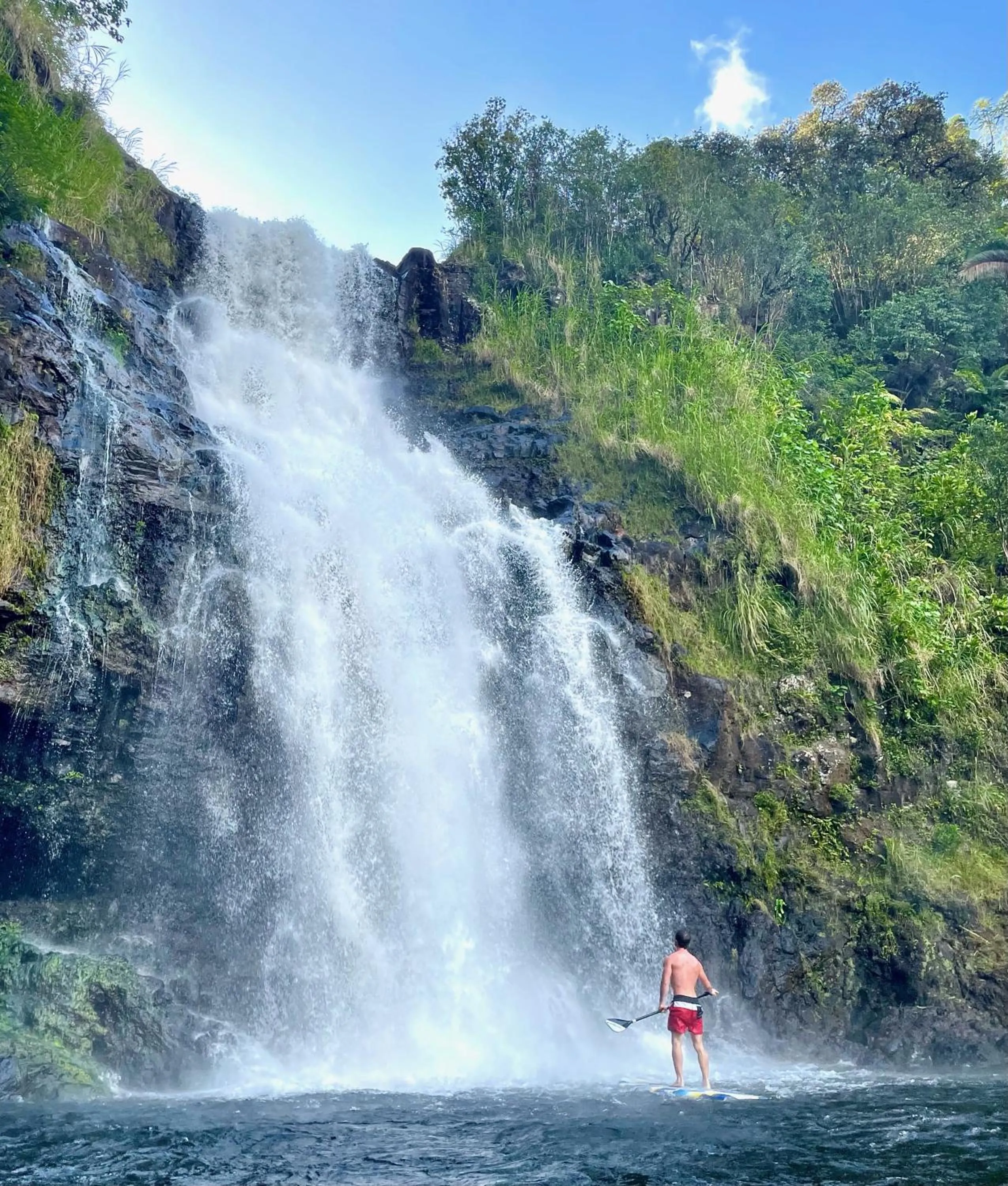 Natural landscape in The Inn at Kulaniapia Falls