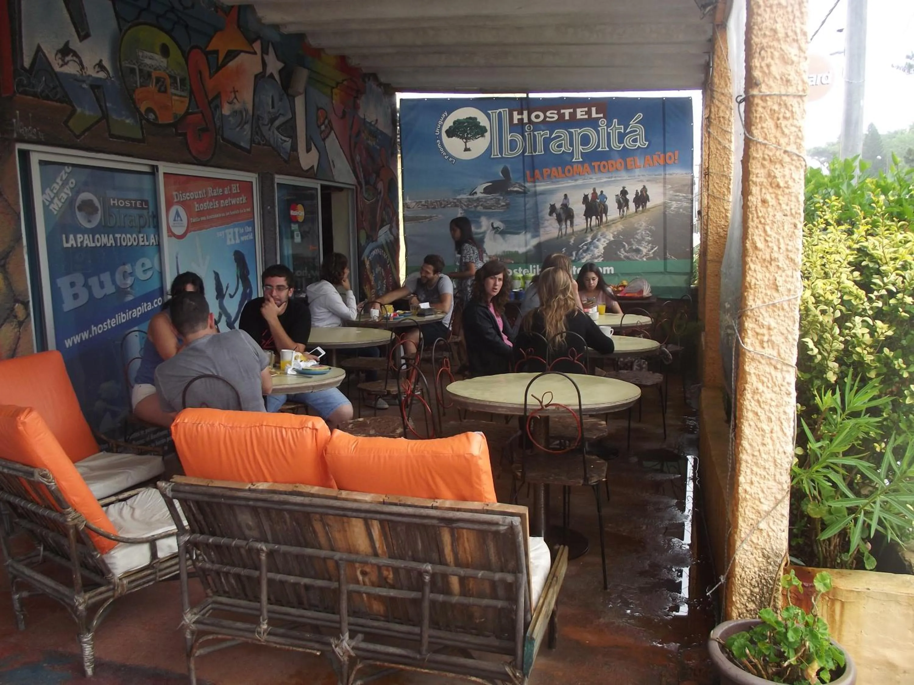 Facade/entrance in Hostel Ibirapita
