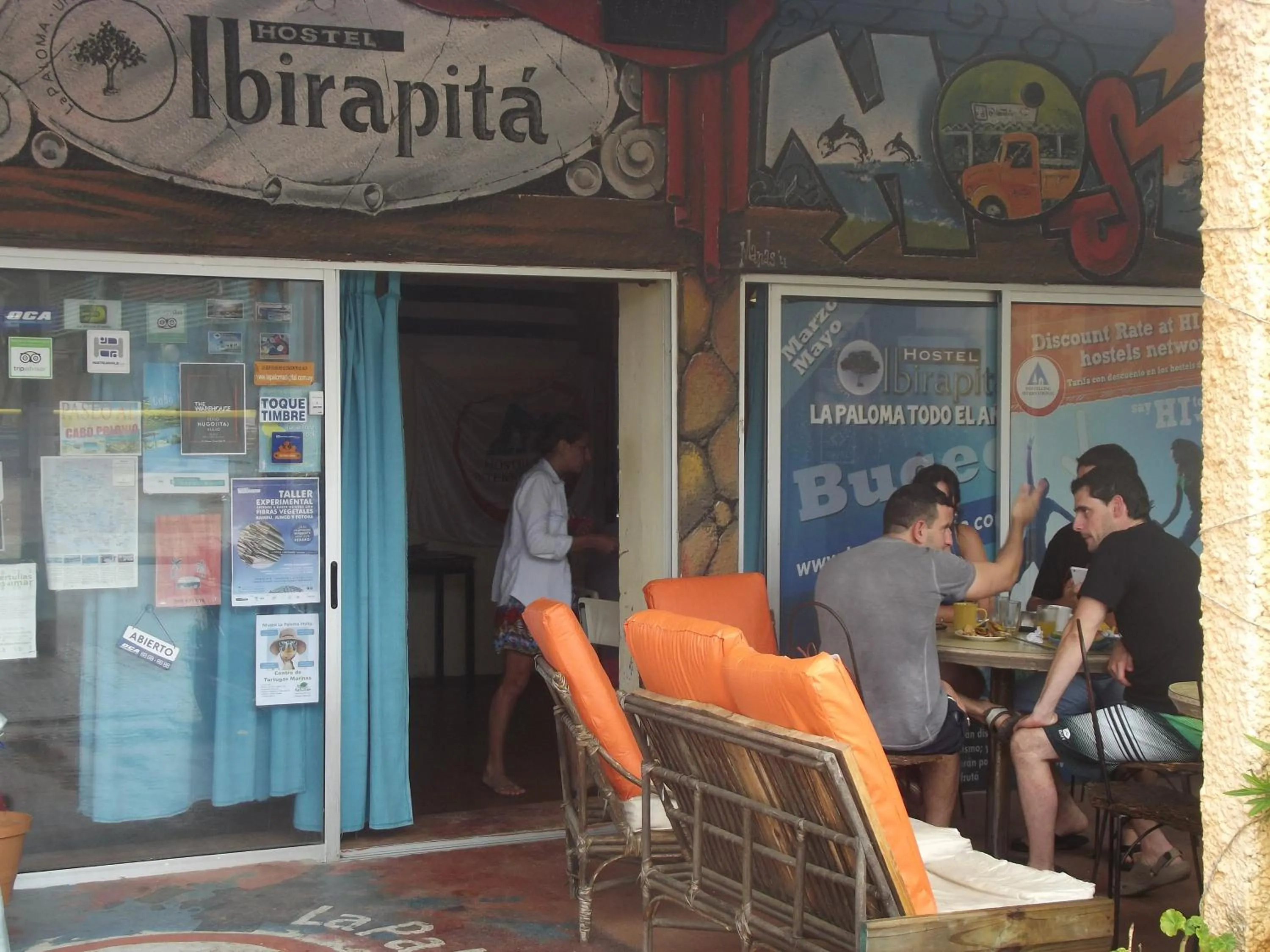 Facade/entrance in Hostel Ibirapita
