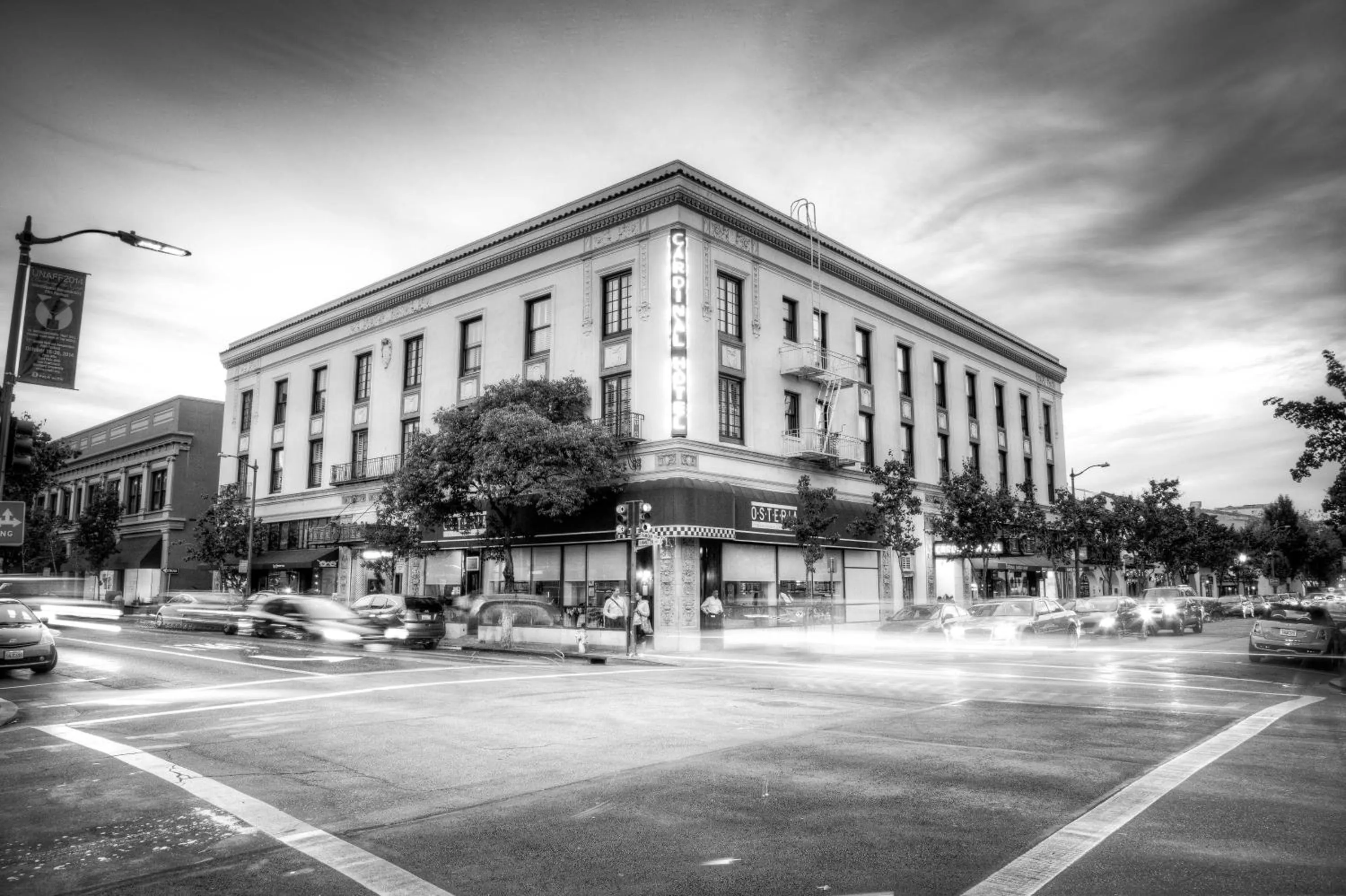Facade/entrance in Cardinal Hotel