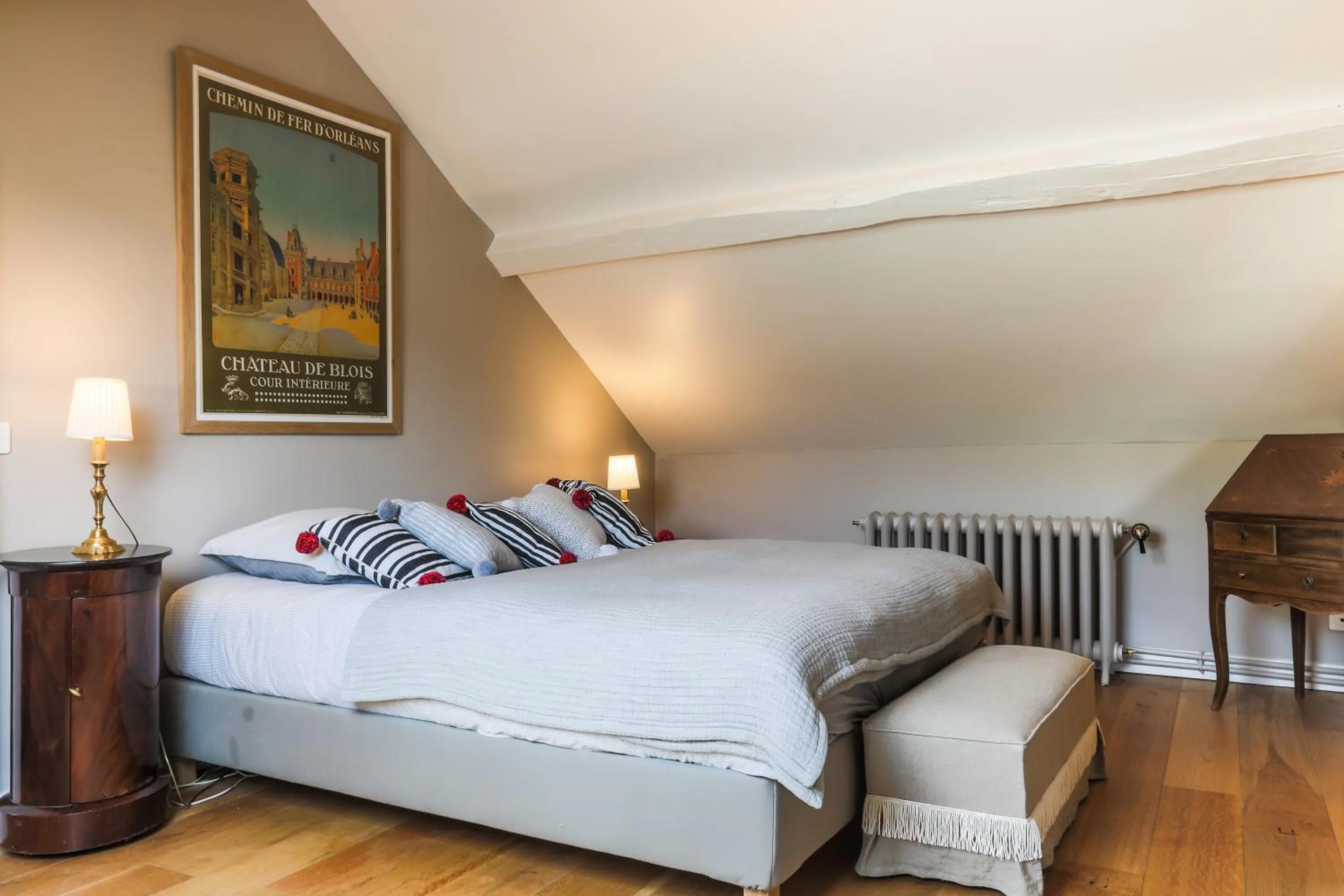 Bedroom, Bed in Gîte des Ecuries d'Hodebert