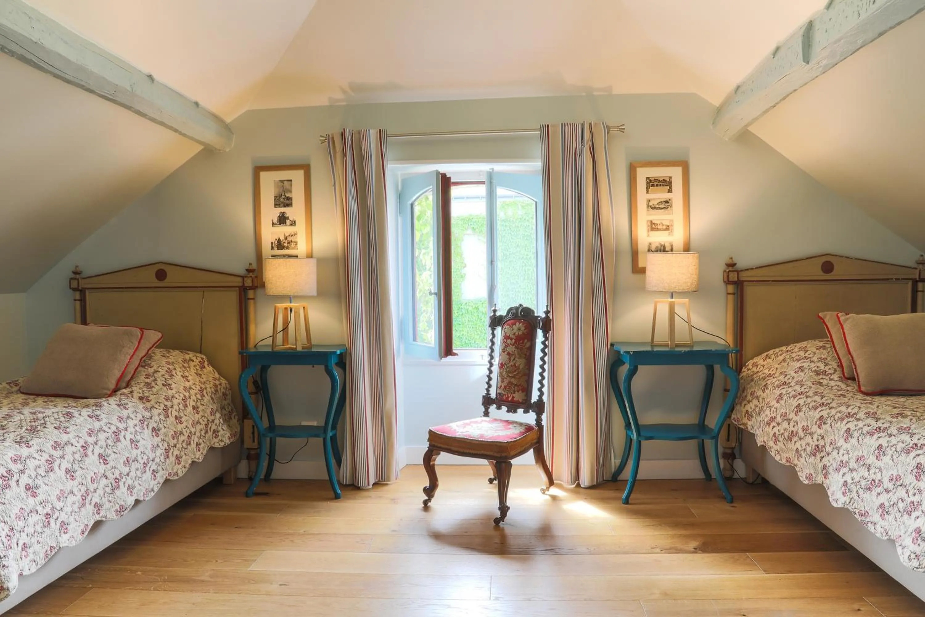 Bedroom, Bed in Gîte des Ecuries d'Hodebert