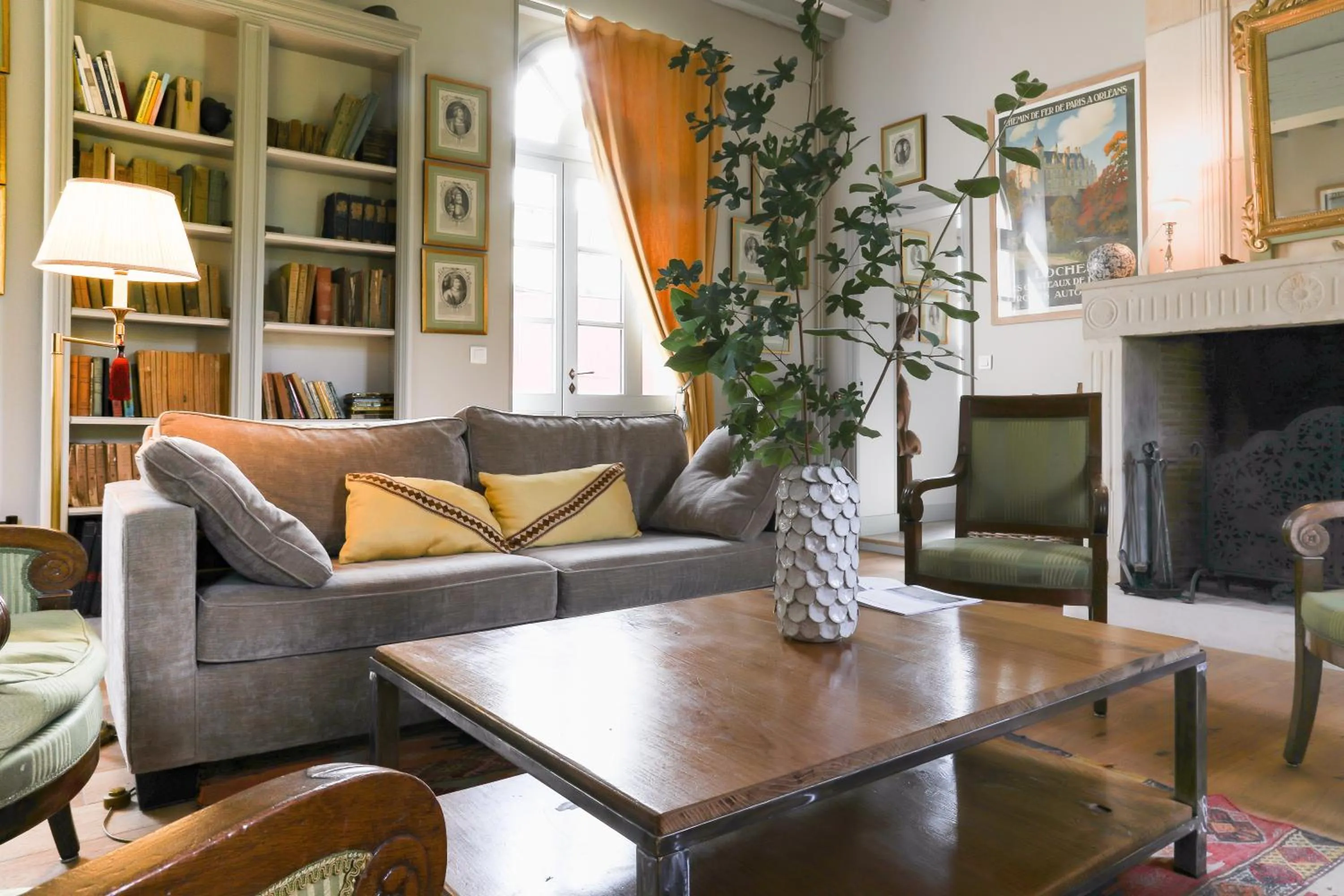 Living room in Gîte des Ecuries d'Hodebert