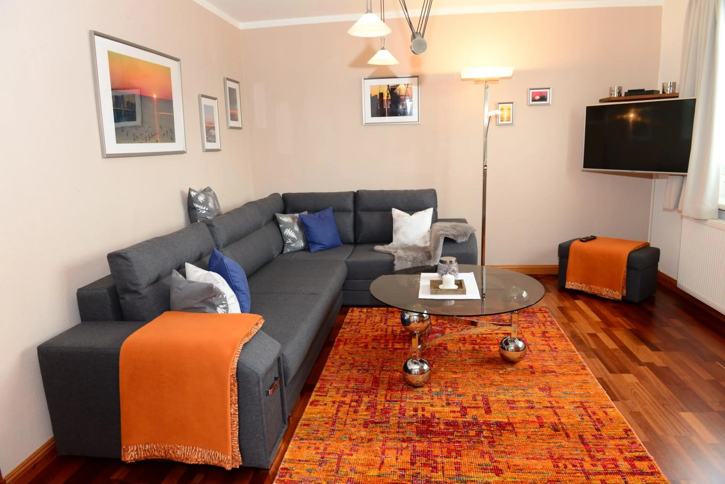 Living room in Jensen-Huus