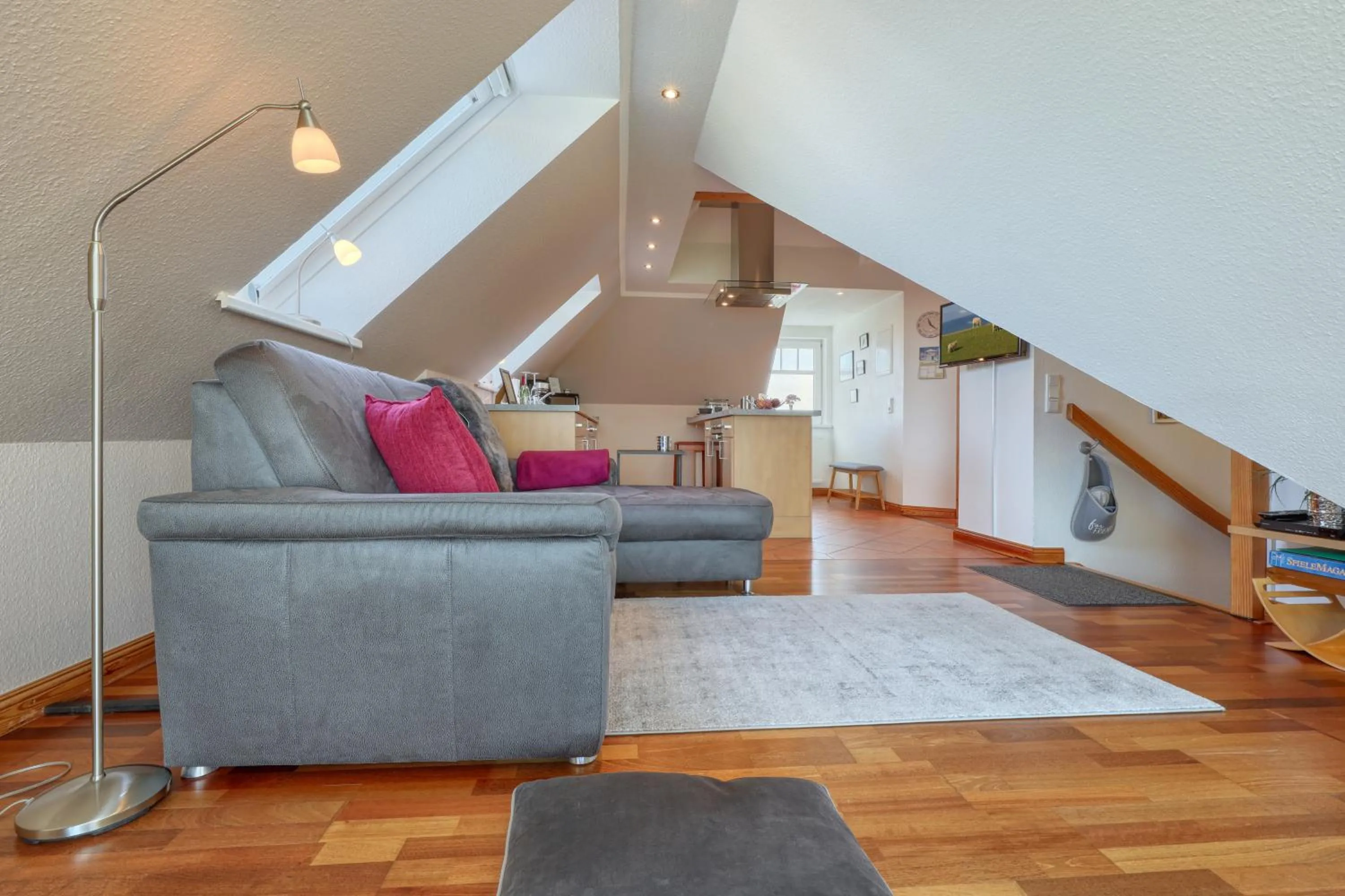 Living room in Jensen-Huus
