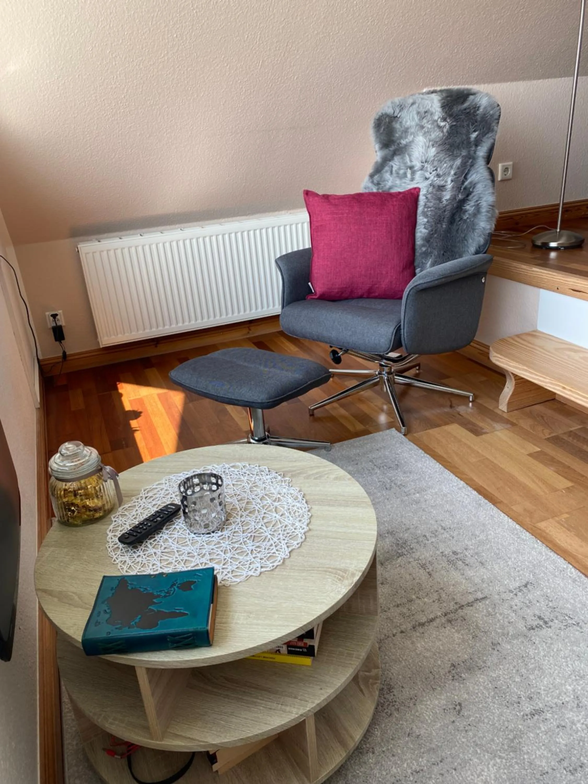 Living room in Jensen-Huus