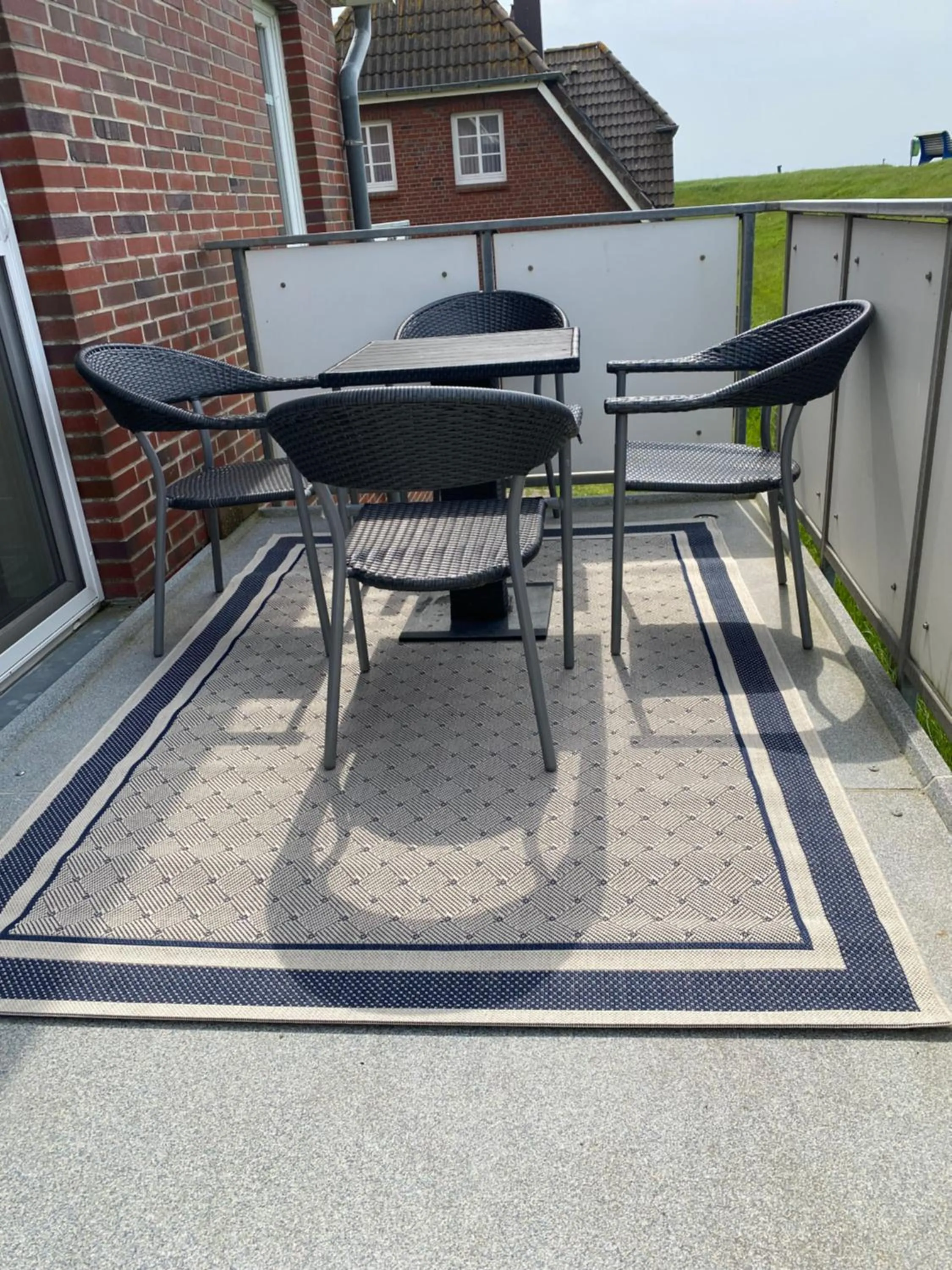 Balcony/Terrace in Jensen-Huus