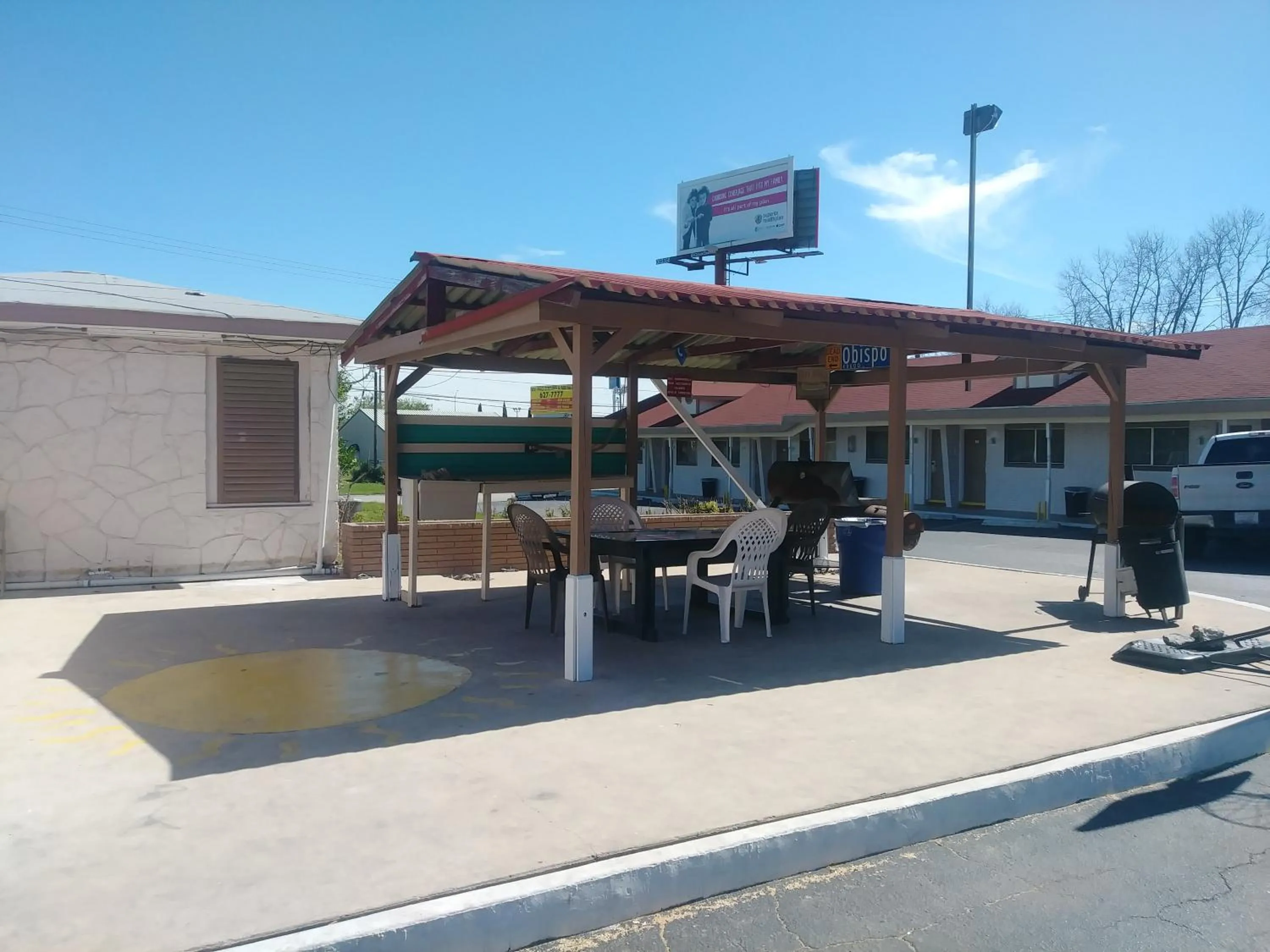BBQ facilities in Garden Inn & Suites New Braunfels