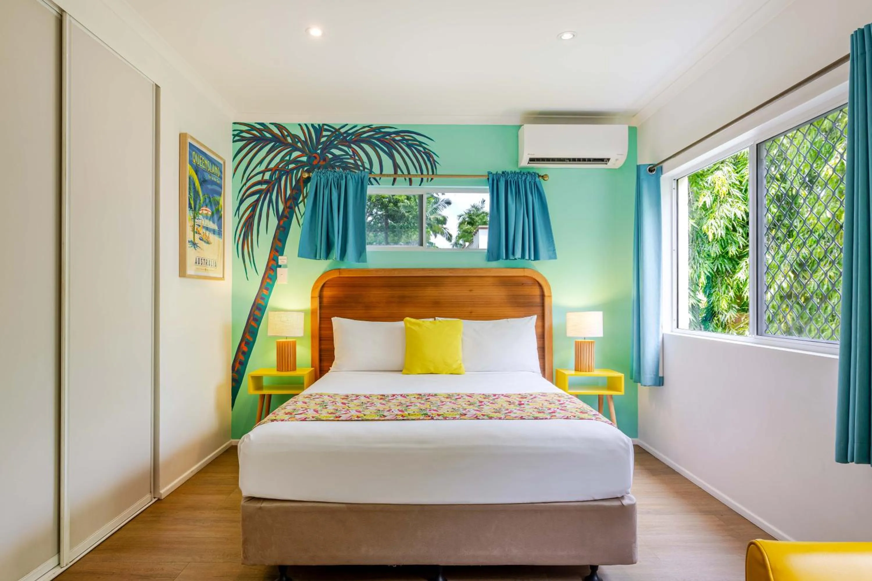 Bed in Port Douglas Motel