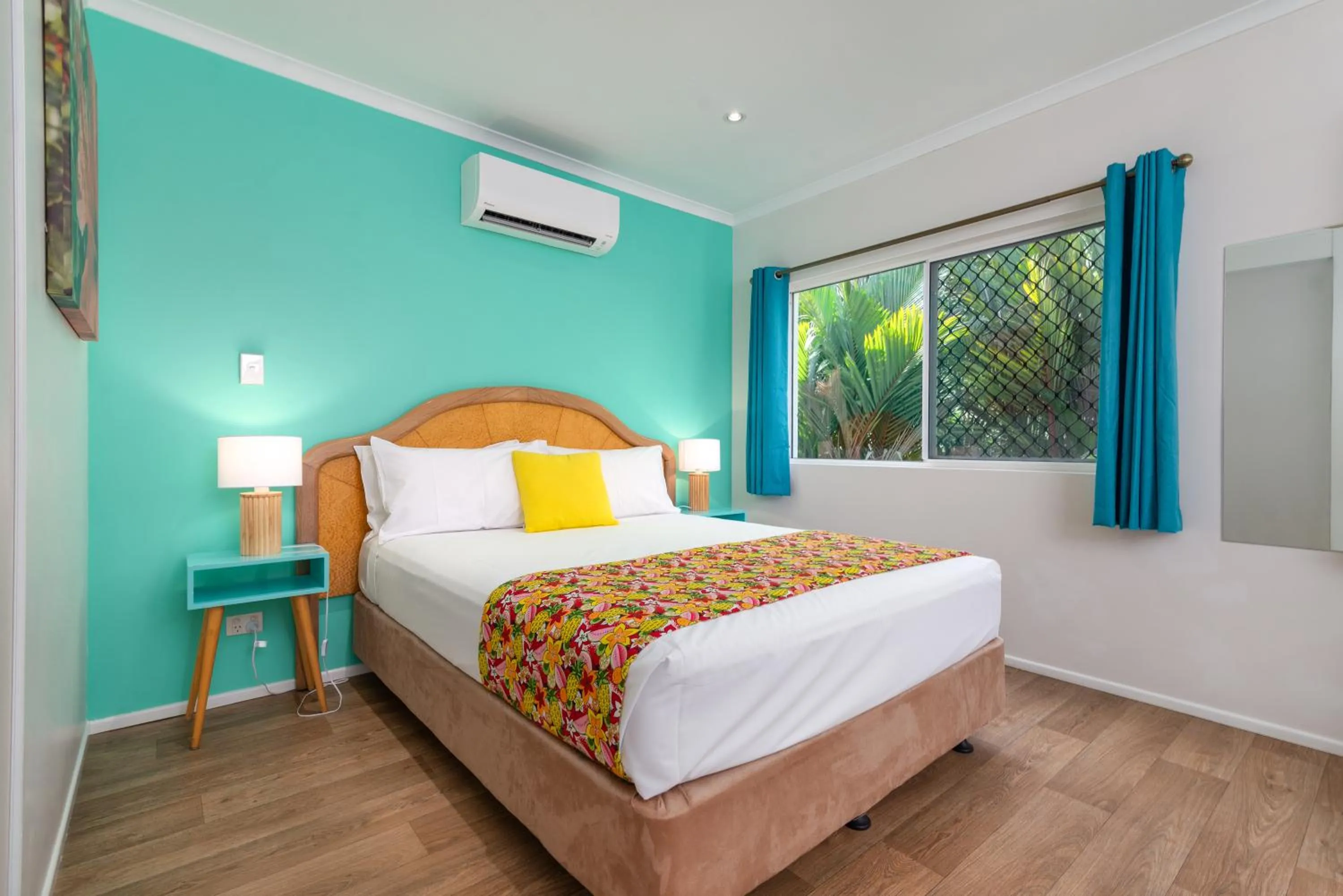 Bed in Port Douglas Motel