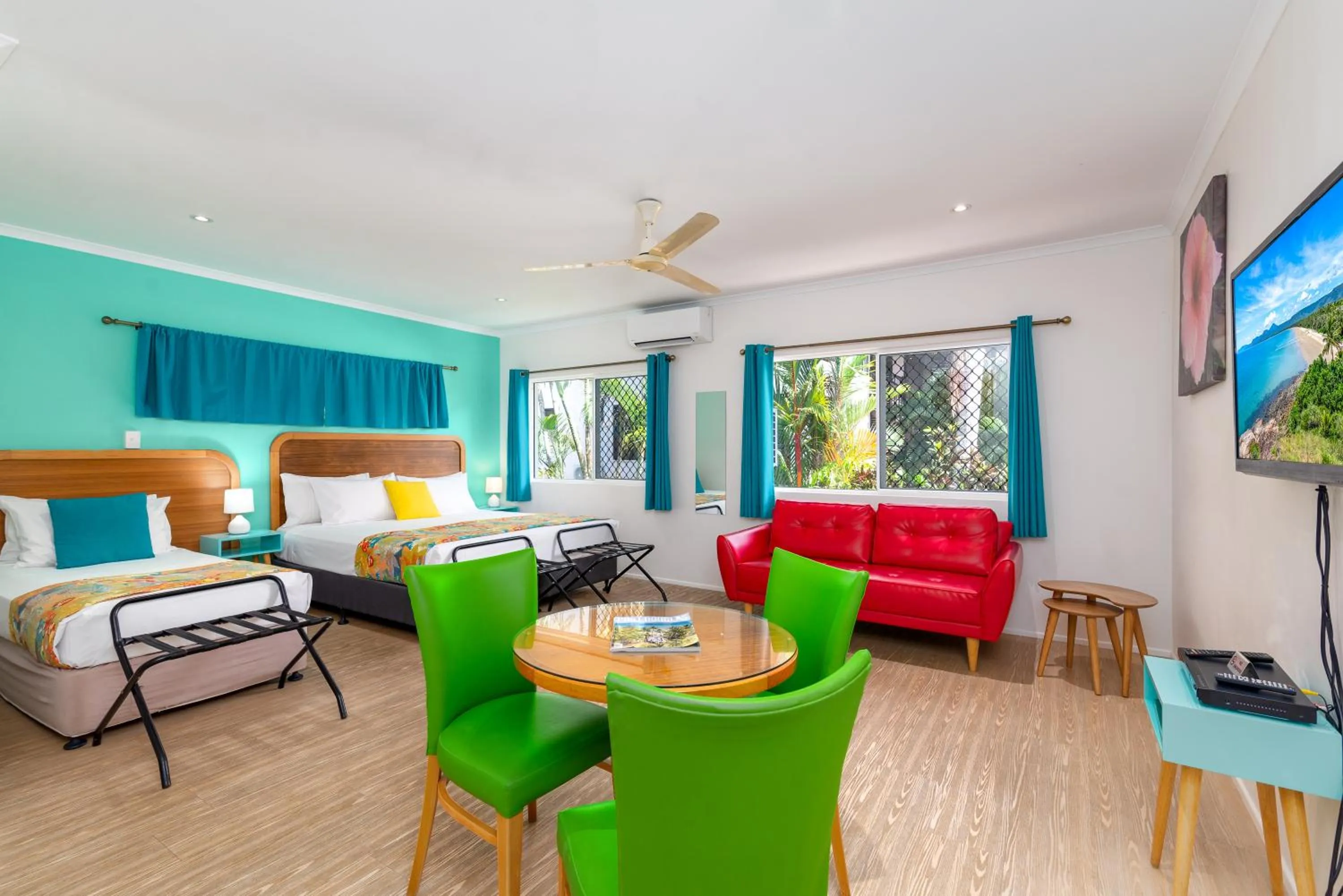 Bed in Port Douglas Motel