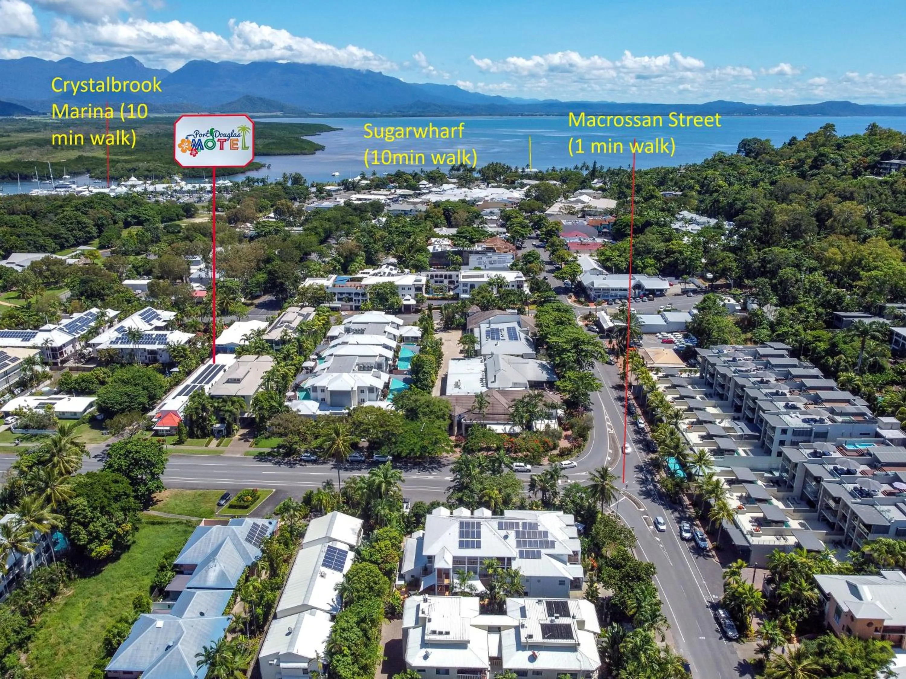 Location in Port Douglas Motel