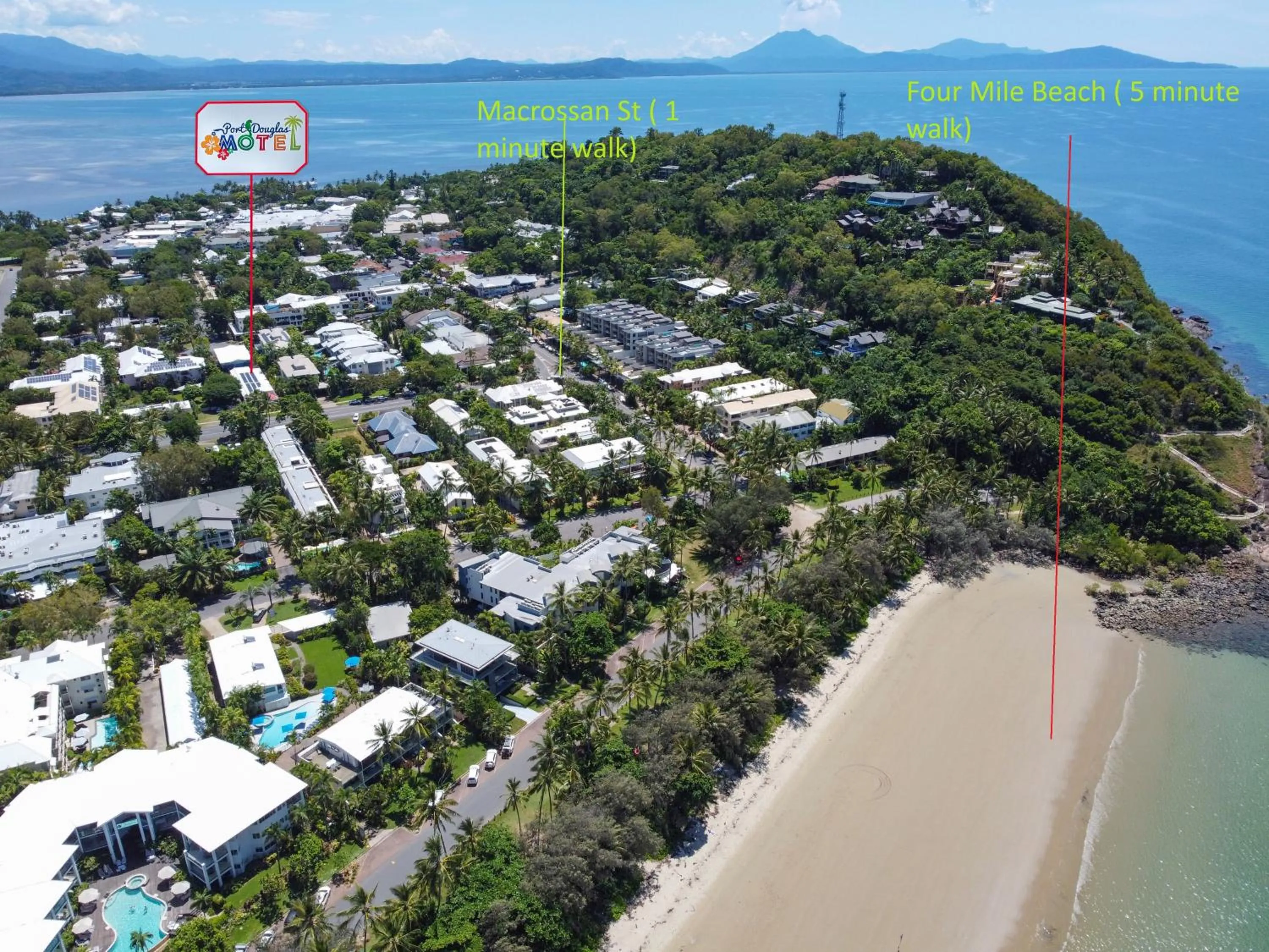 Location in Port Douglas Motel