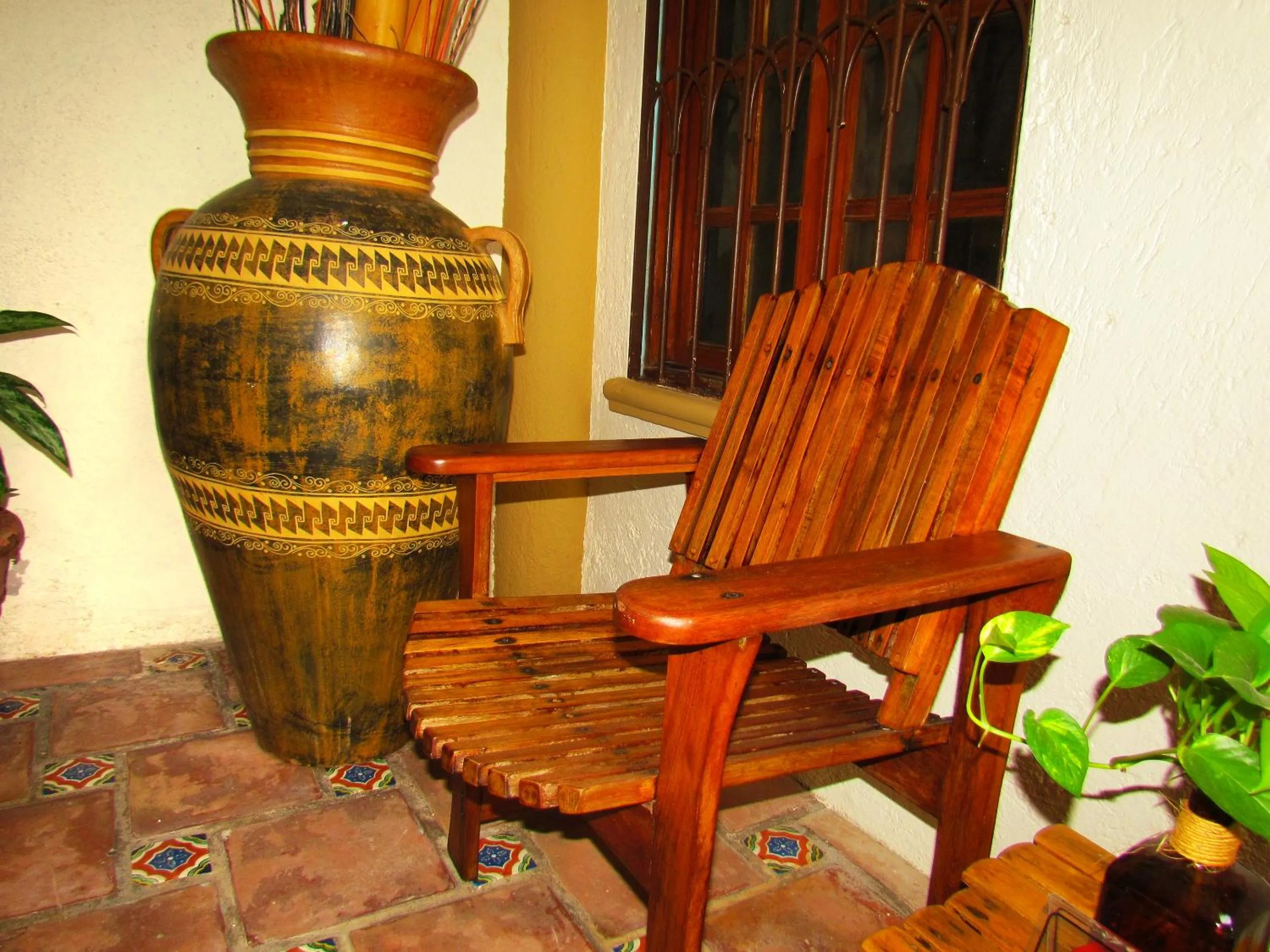 Seating area in Hotel Cielo