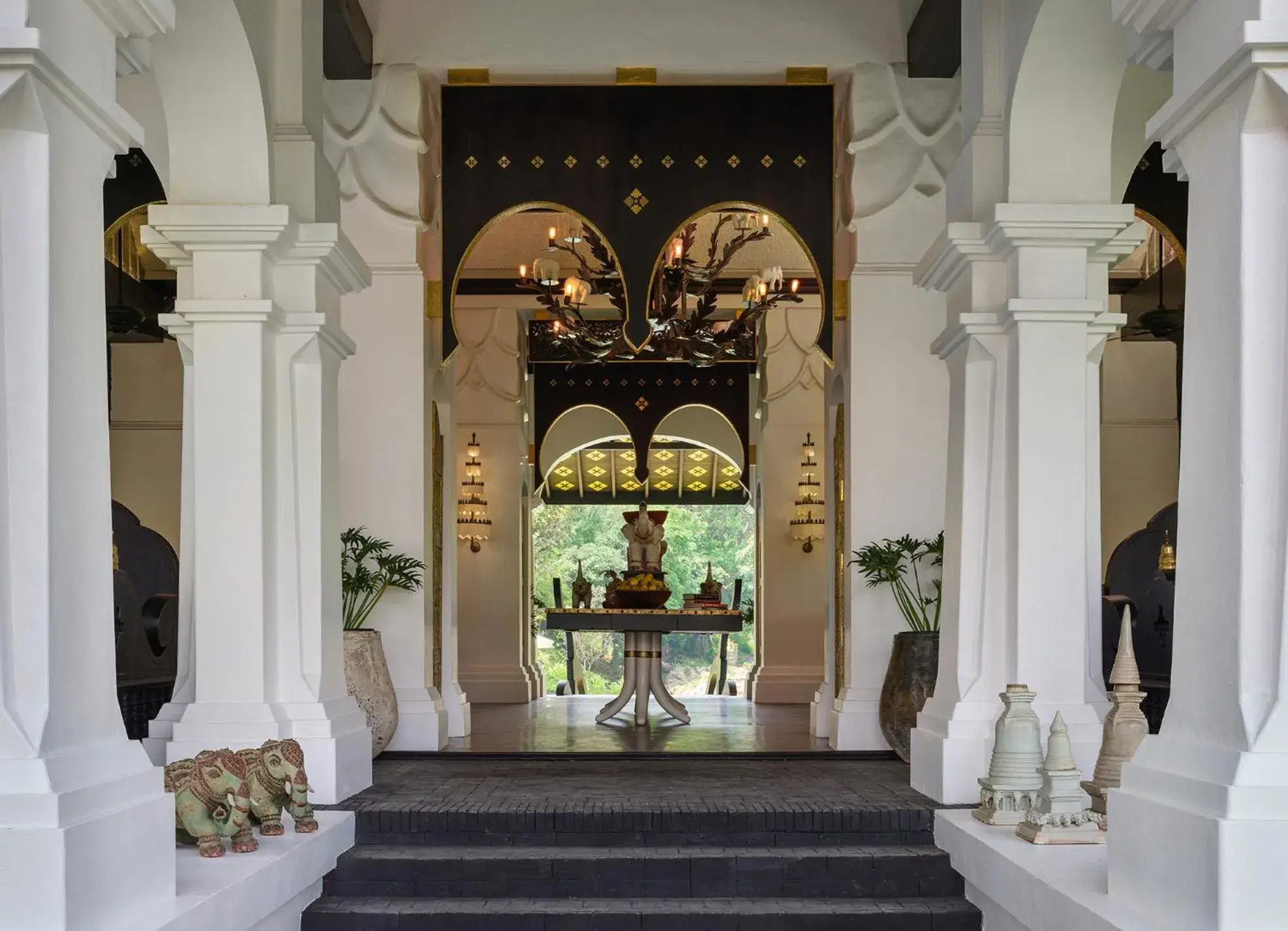 Facade/entrance in Rosewood Luang Prabang Facade/entrance in Rosewood Luang Prabang