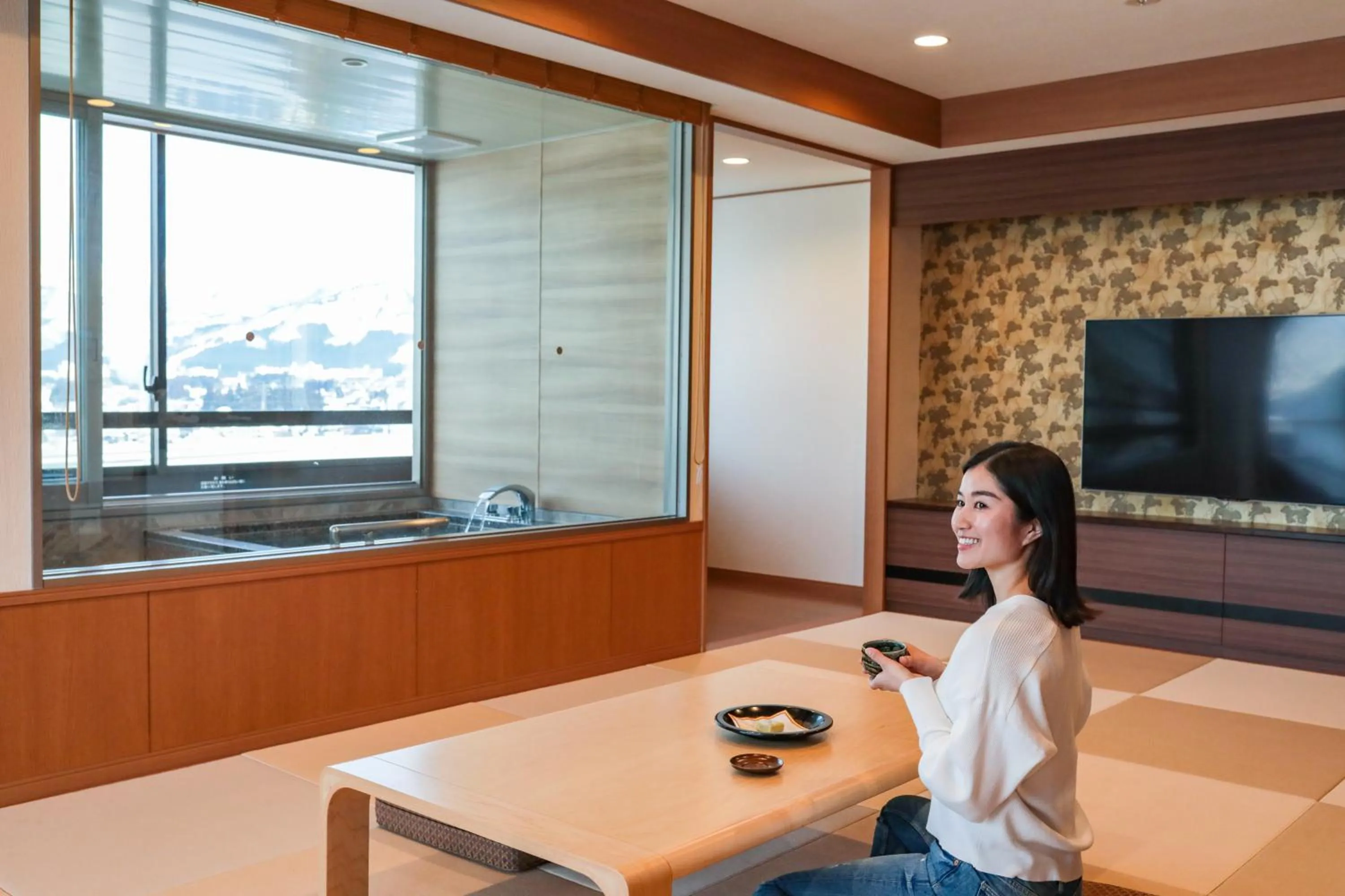 Photo of the whole room in Yuzawa Grand Hotel