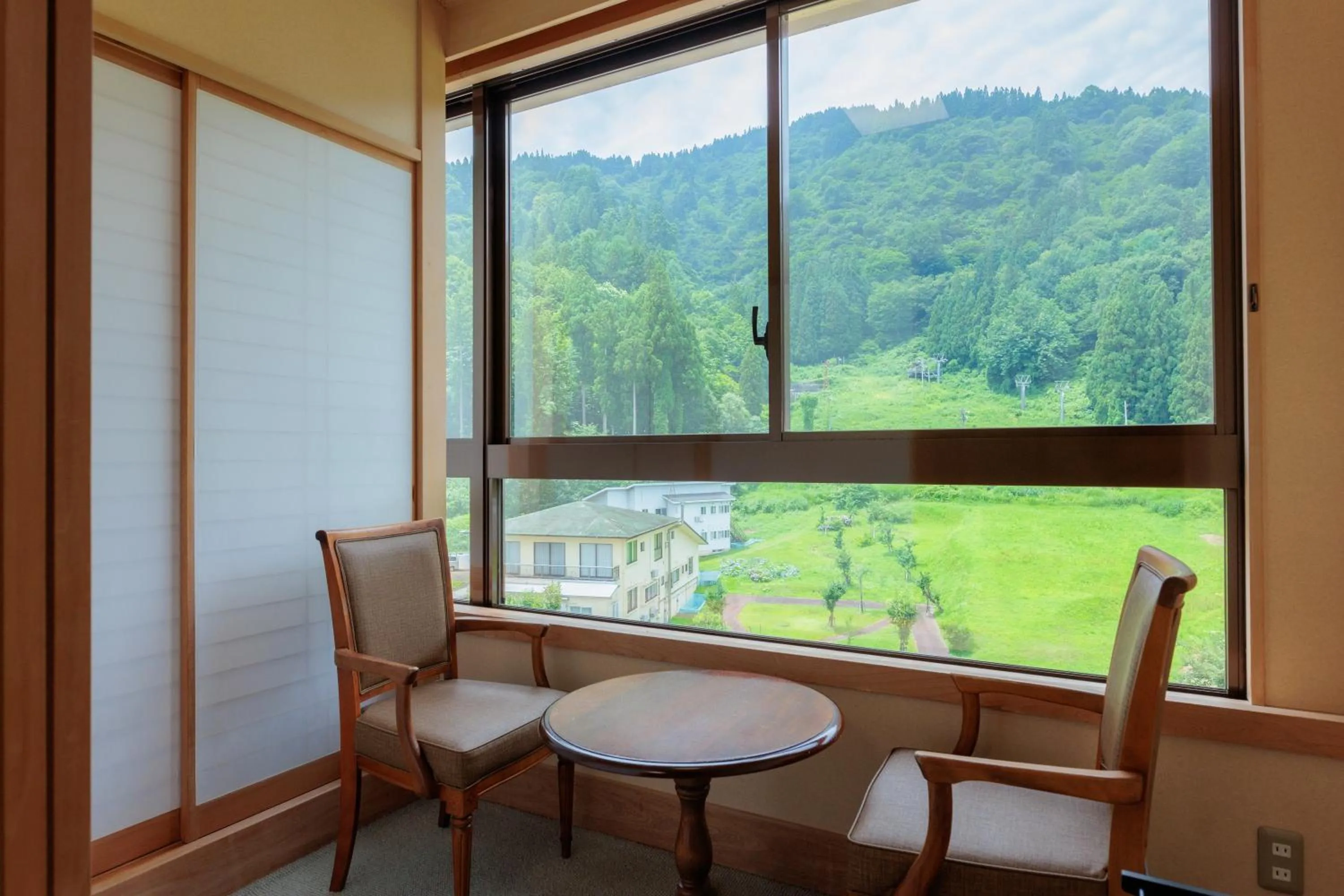 View (from property/room) in Yuzawa Grand Hotel