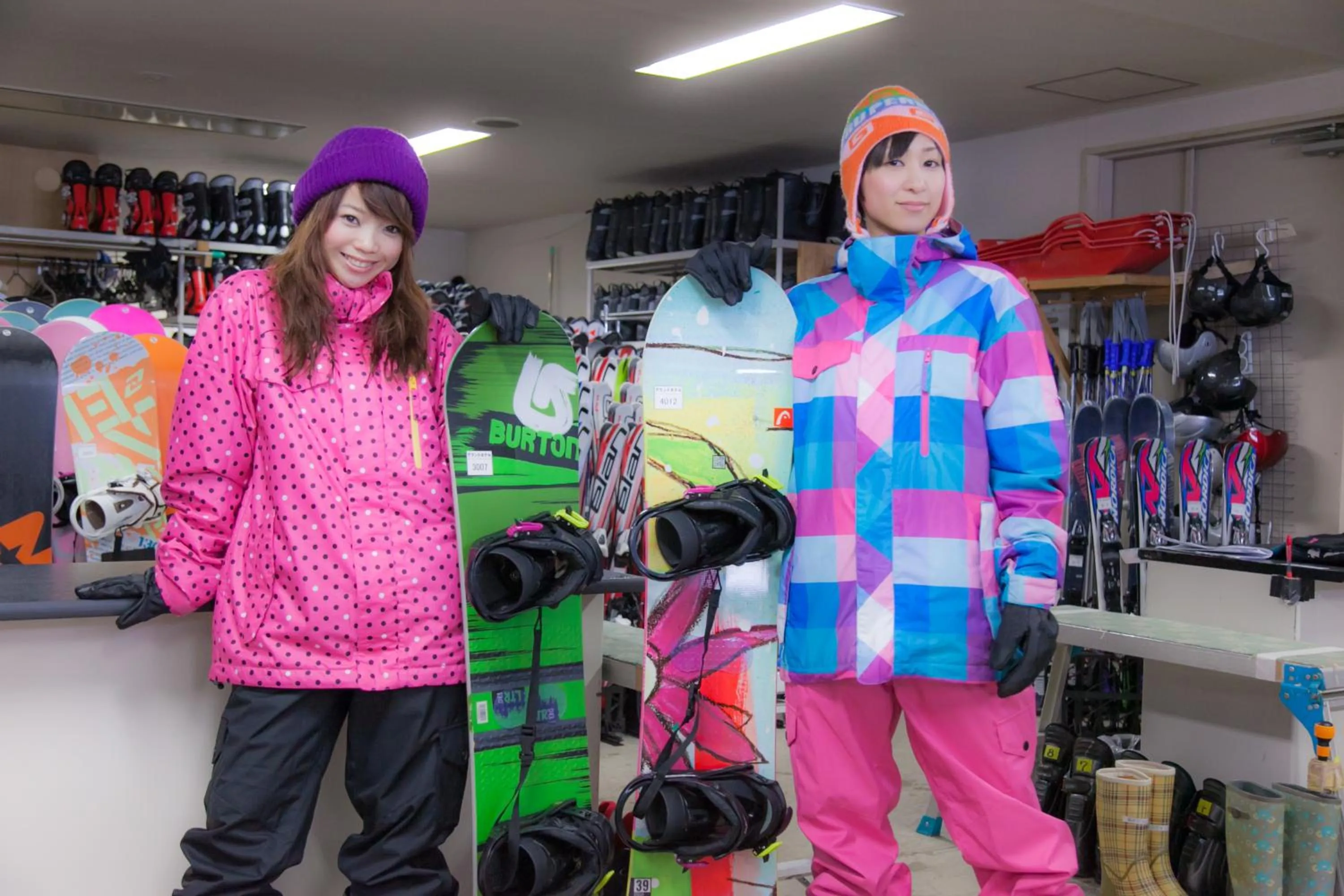 On-site shops in Yuzawa Grand Hotel