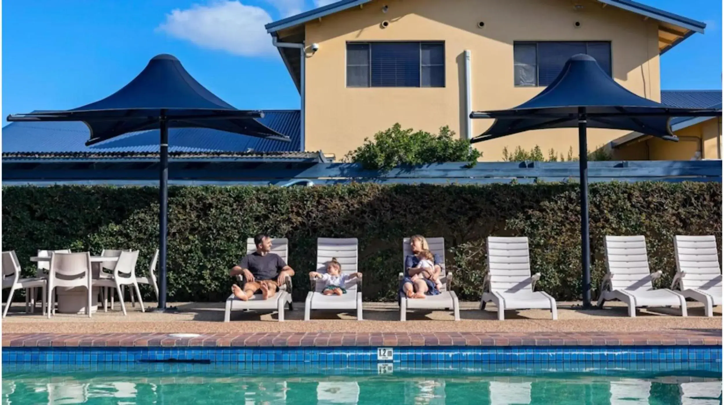 Swimming pool in Discovery Parks - Ballina Swimming pool in Discovery Parks - Ballina