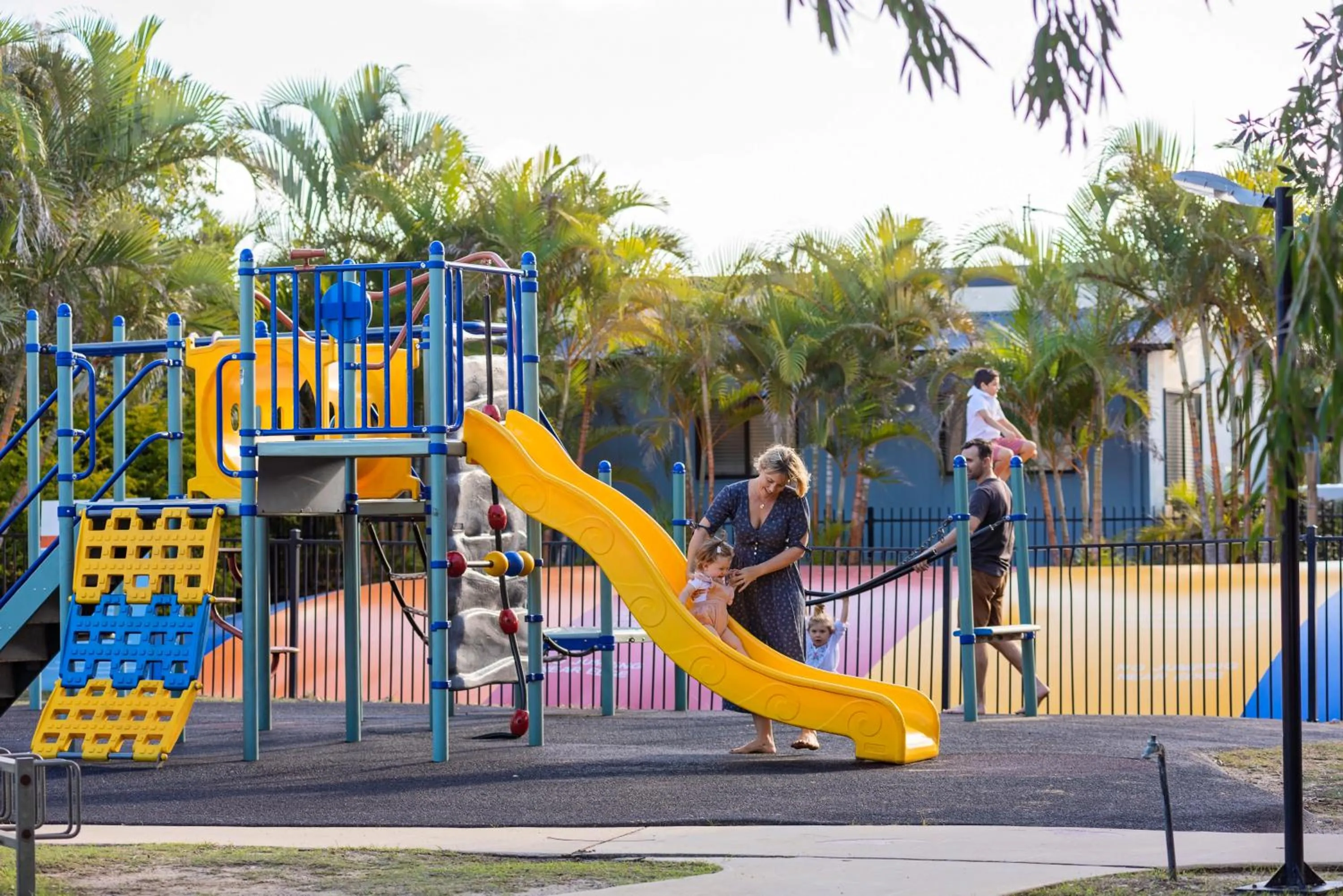 Children play ground in Discovery Parks - Ballina
