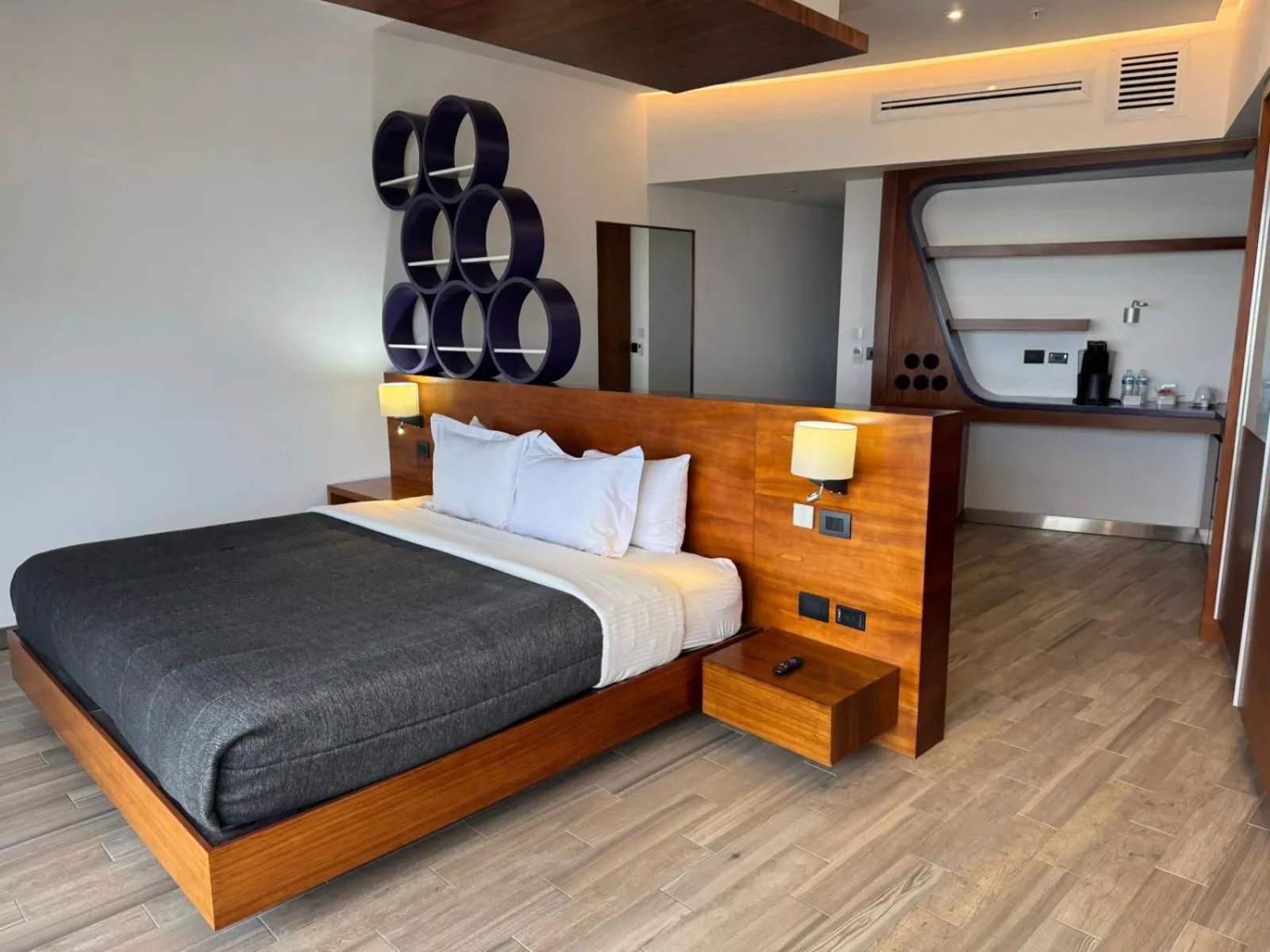 Bed in Sonata Hotel Puebla Angelópolis Distrito Sonata