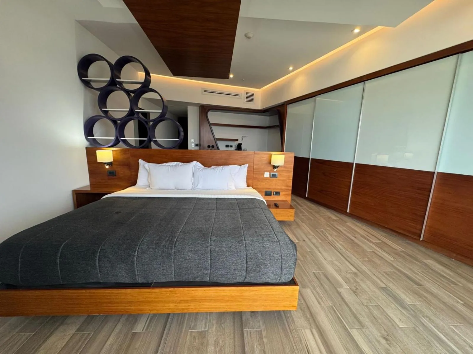 Bed in Sonata Hotel Puebla Angelópolis Distrito Sonata