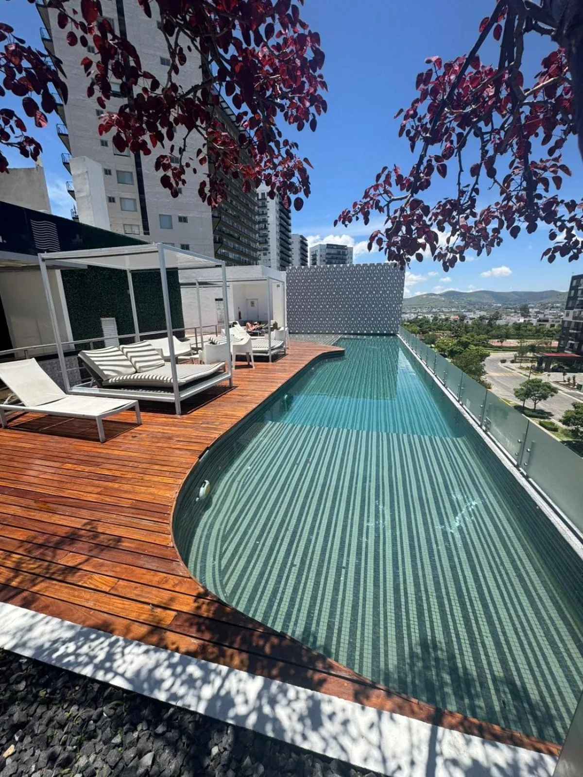 Swimming pool in Sonata Hotel Puebla Angelópolis Distrito Sonata