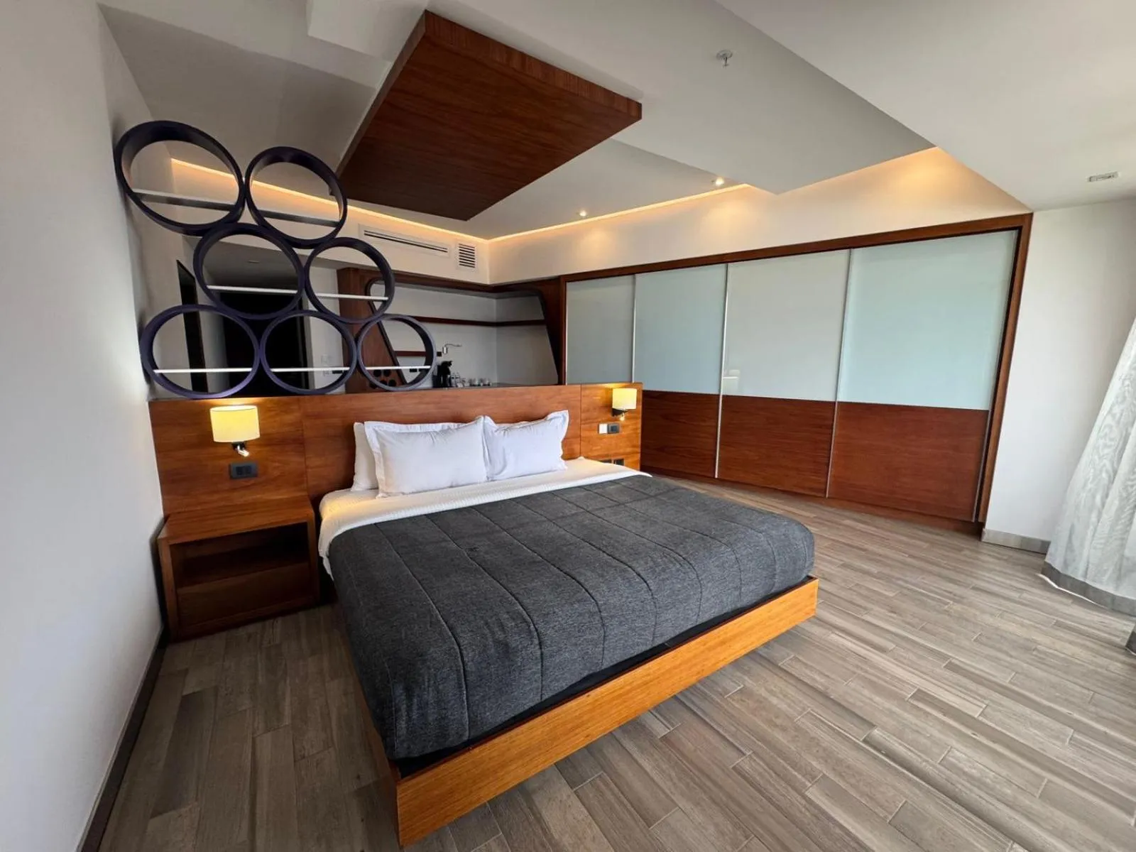 Bed in Sonata Hotel Puebla Angelópolis Distrito Sonata