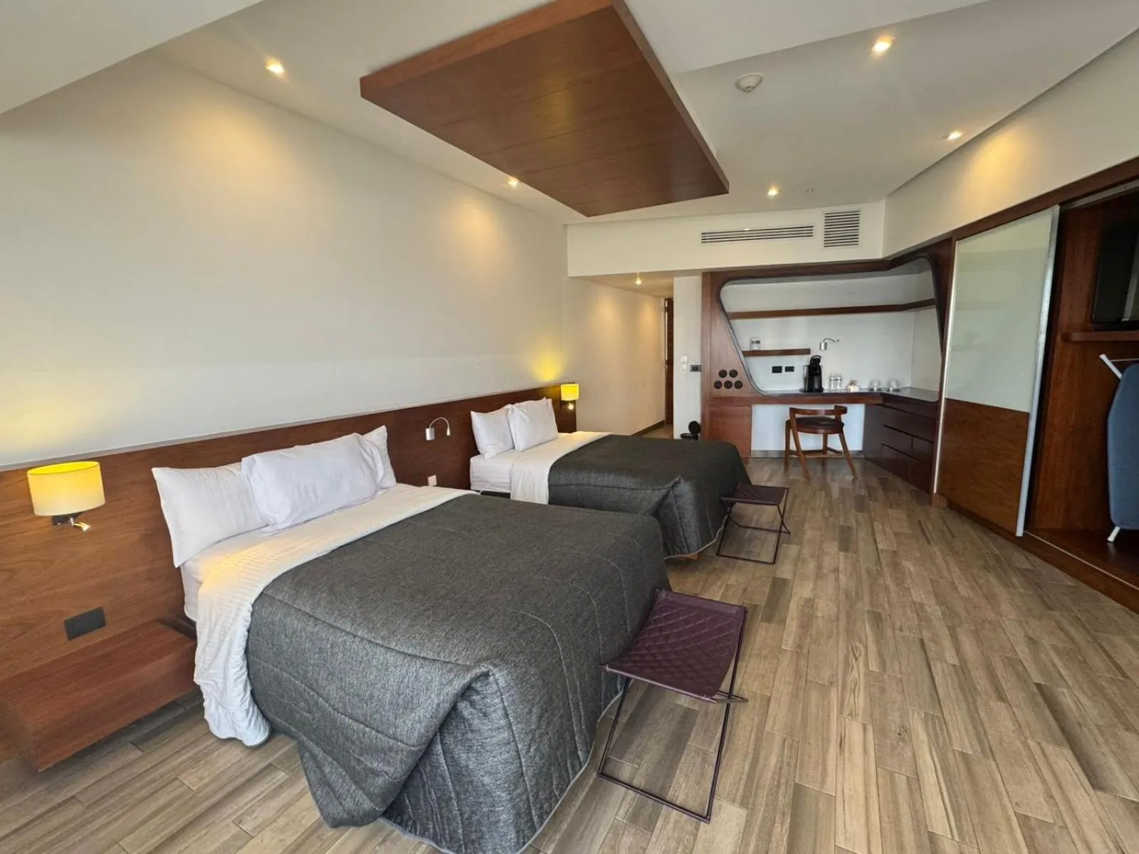 Bed in Sonata Hotel Puebla Angelópolis Distrito Sonata