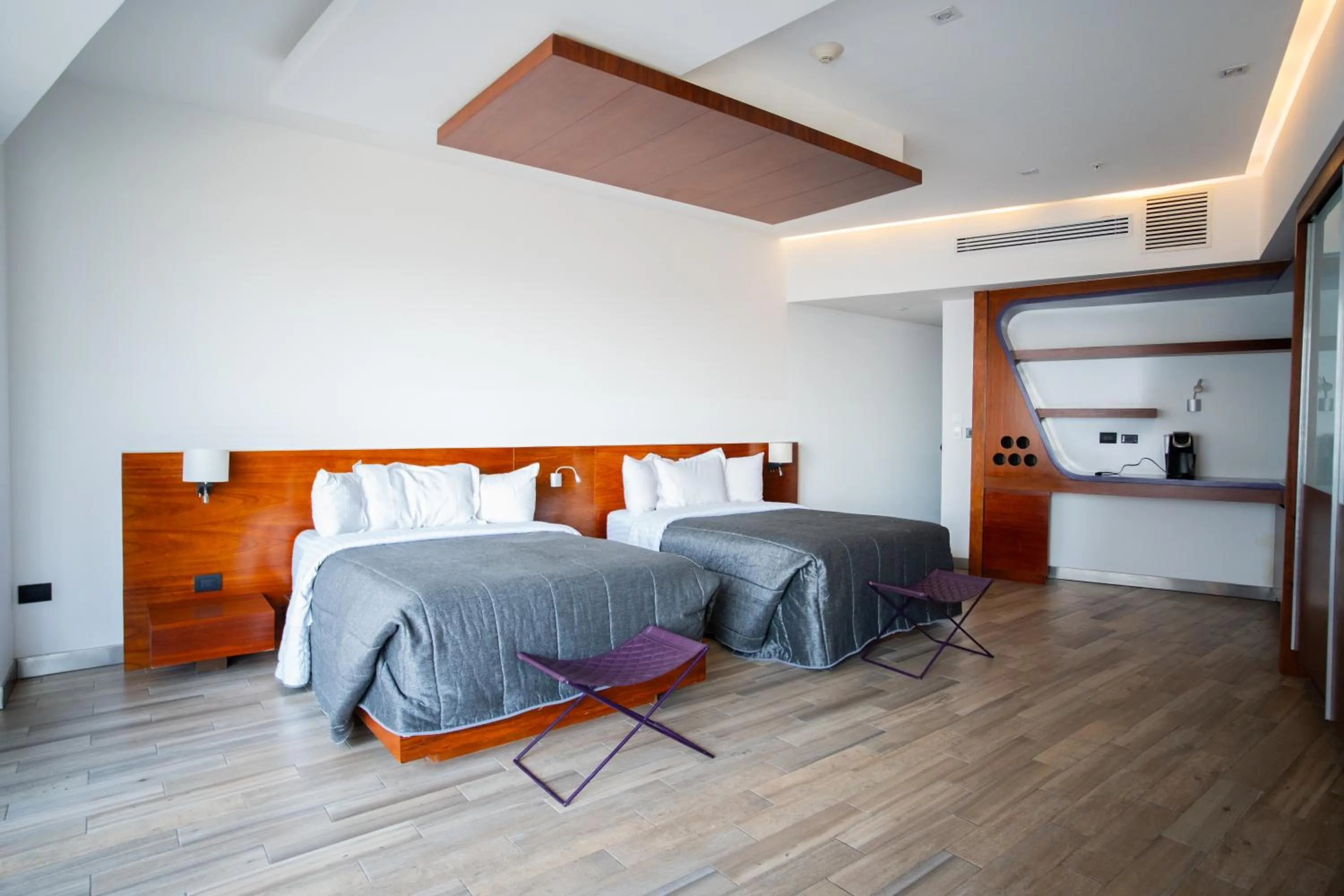 Bed in Sonata Hotel Puebla Angelópolis Distrito Sonata