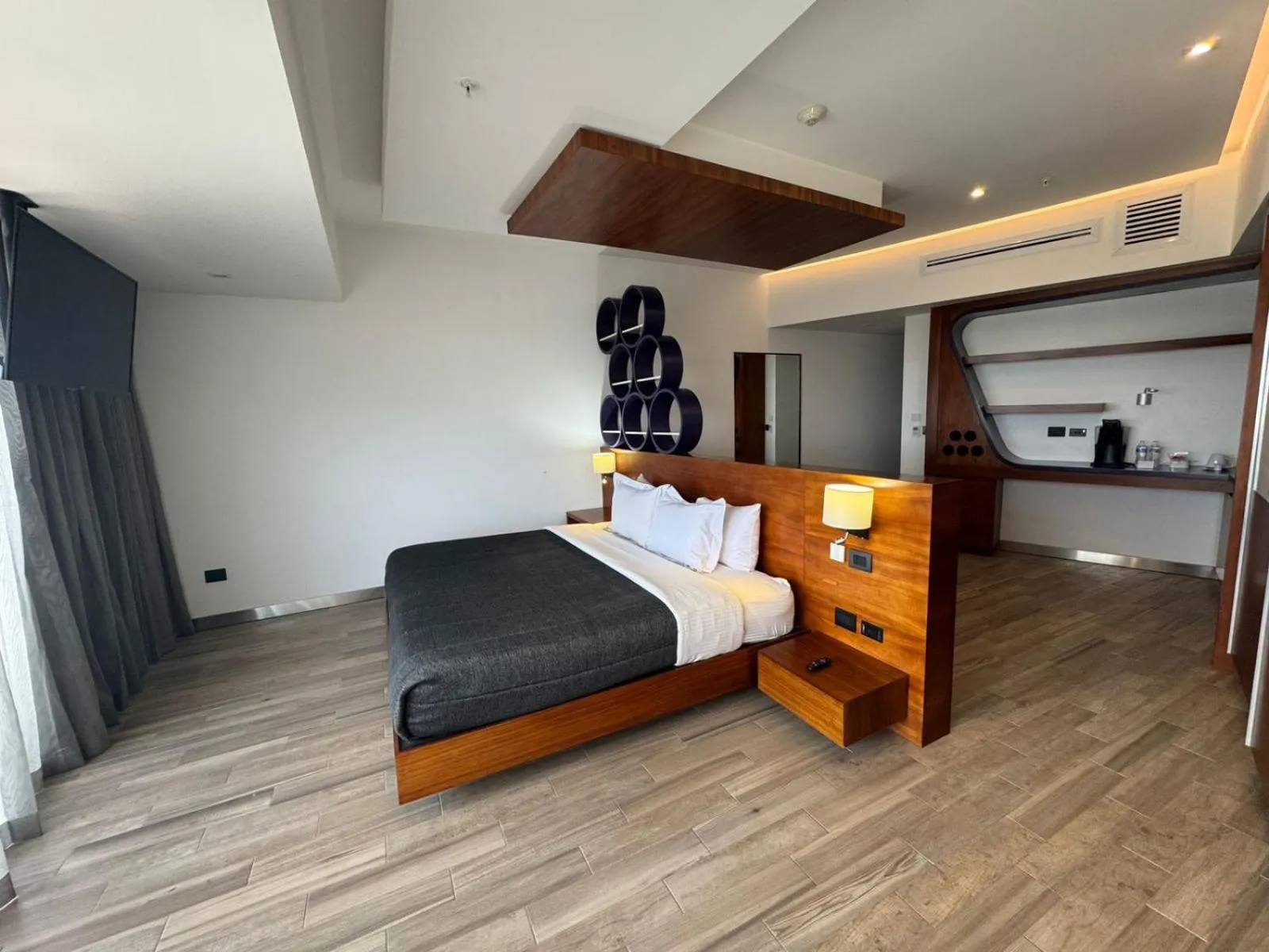 Bed in Sonata Hotel Puebla Angelópolis Distrito Sonata