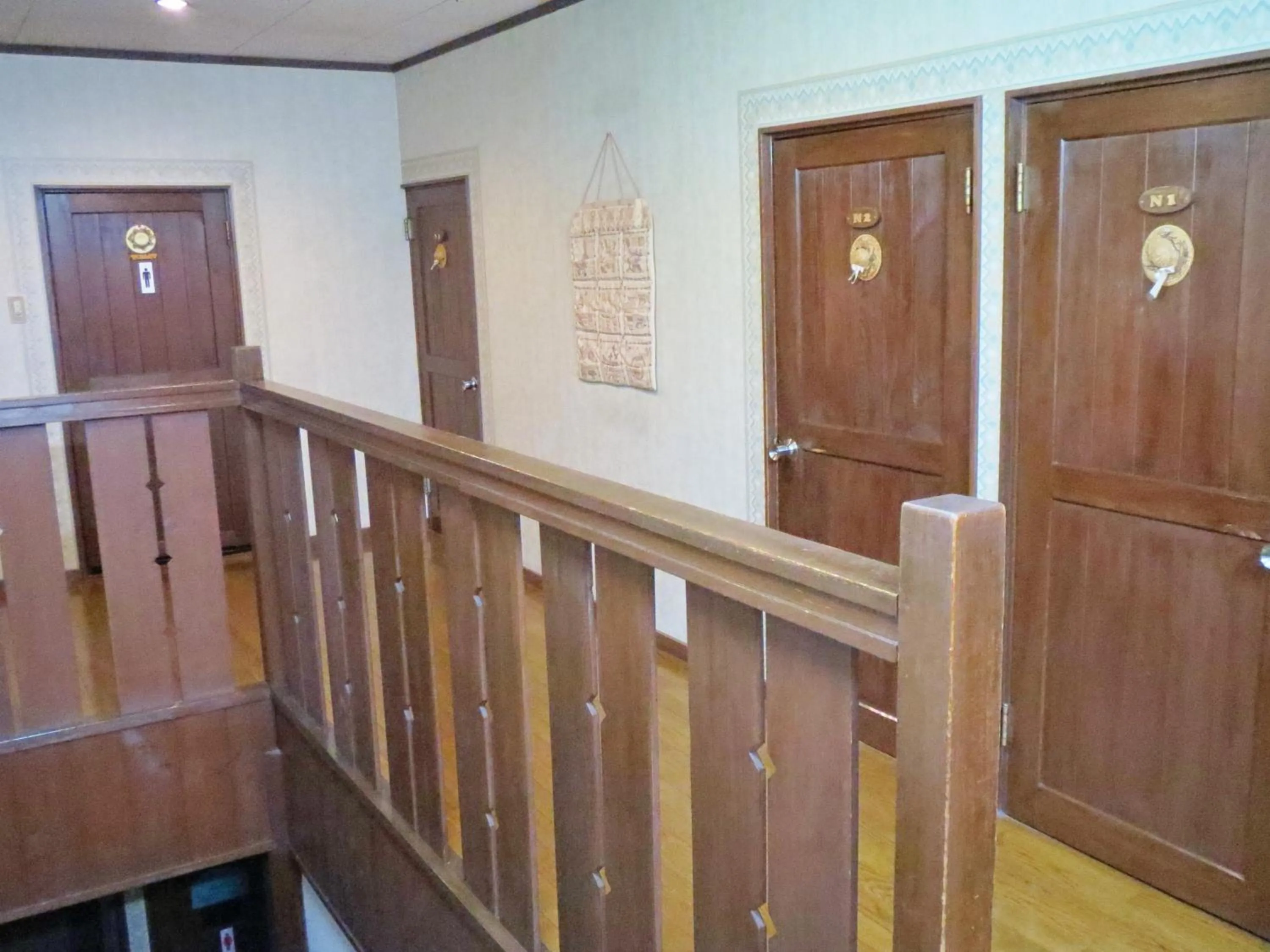 Decorative detail in Pension Marionette