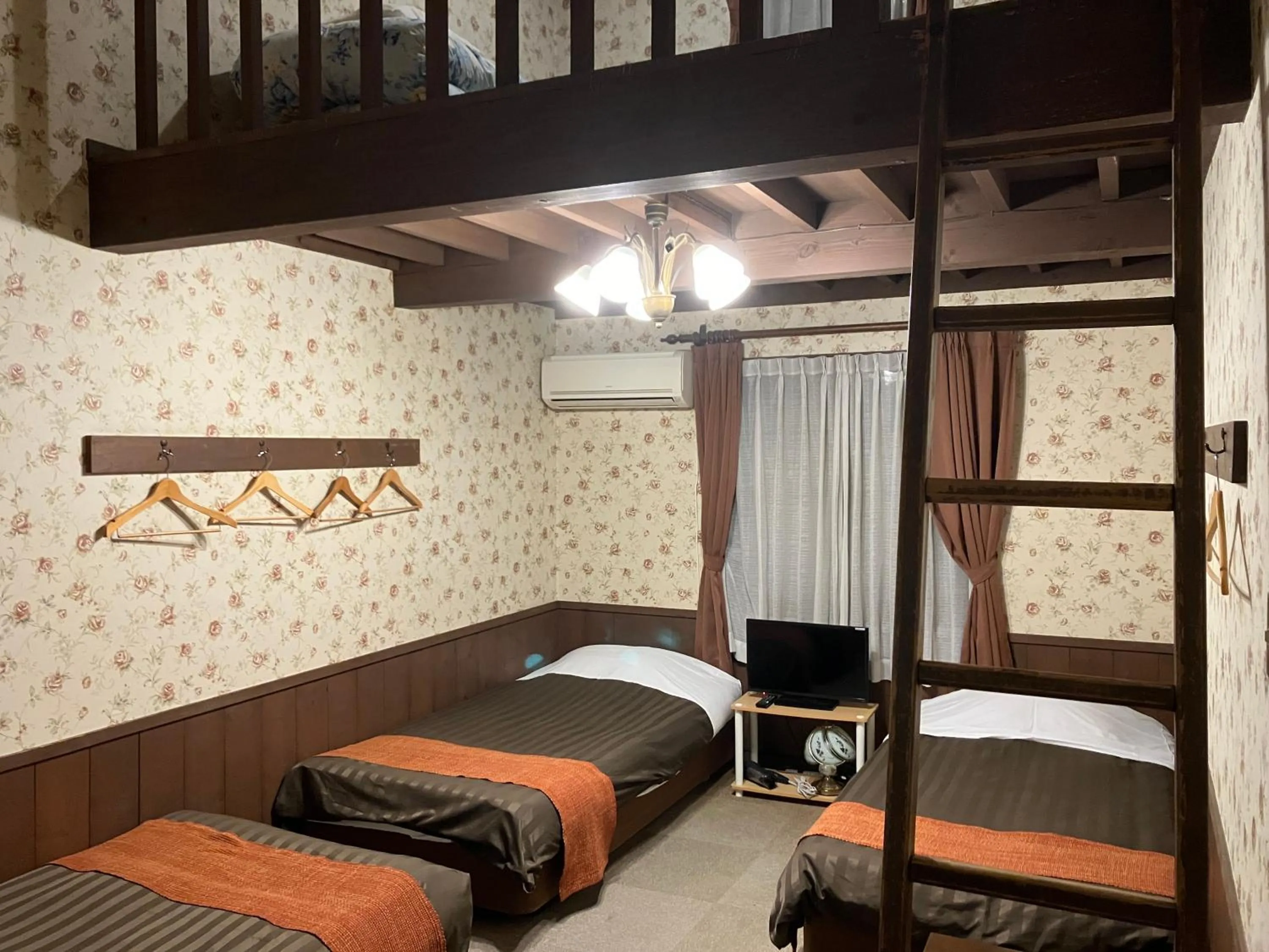 Bedroom, Bed in Pension Marionette