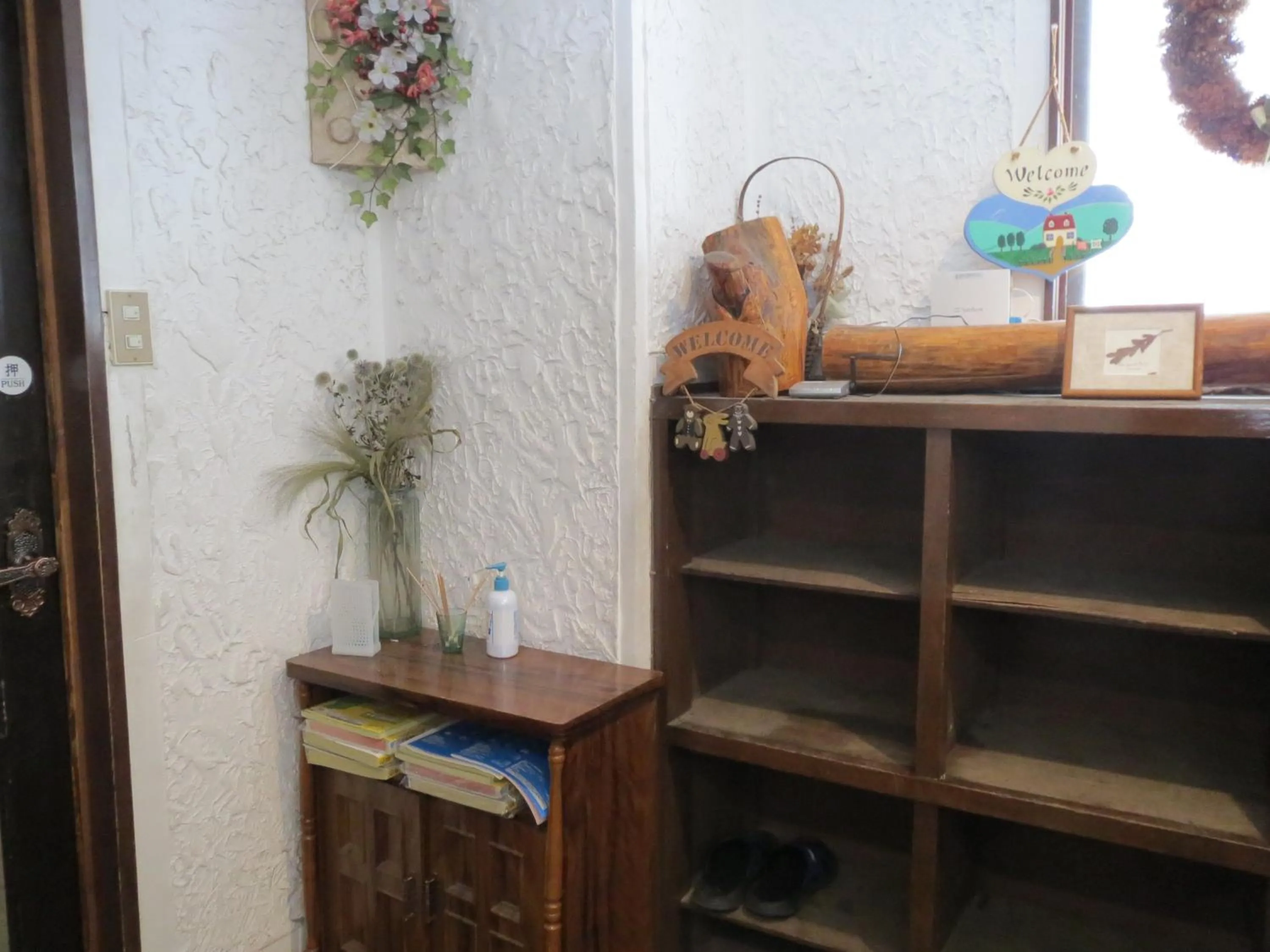 Decorative detail in Pension Marionette