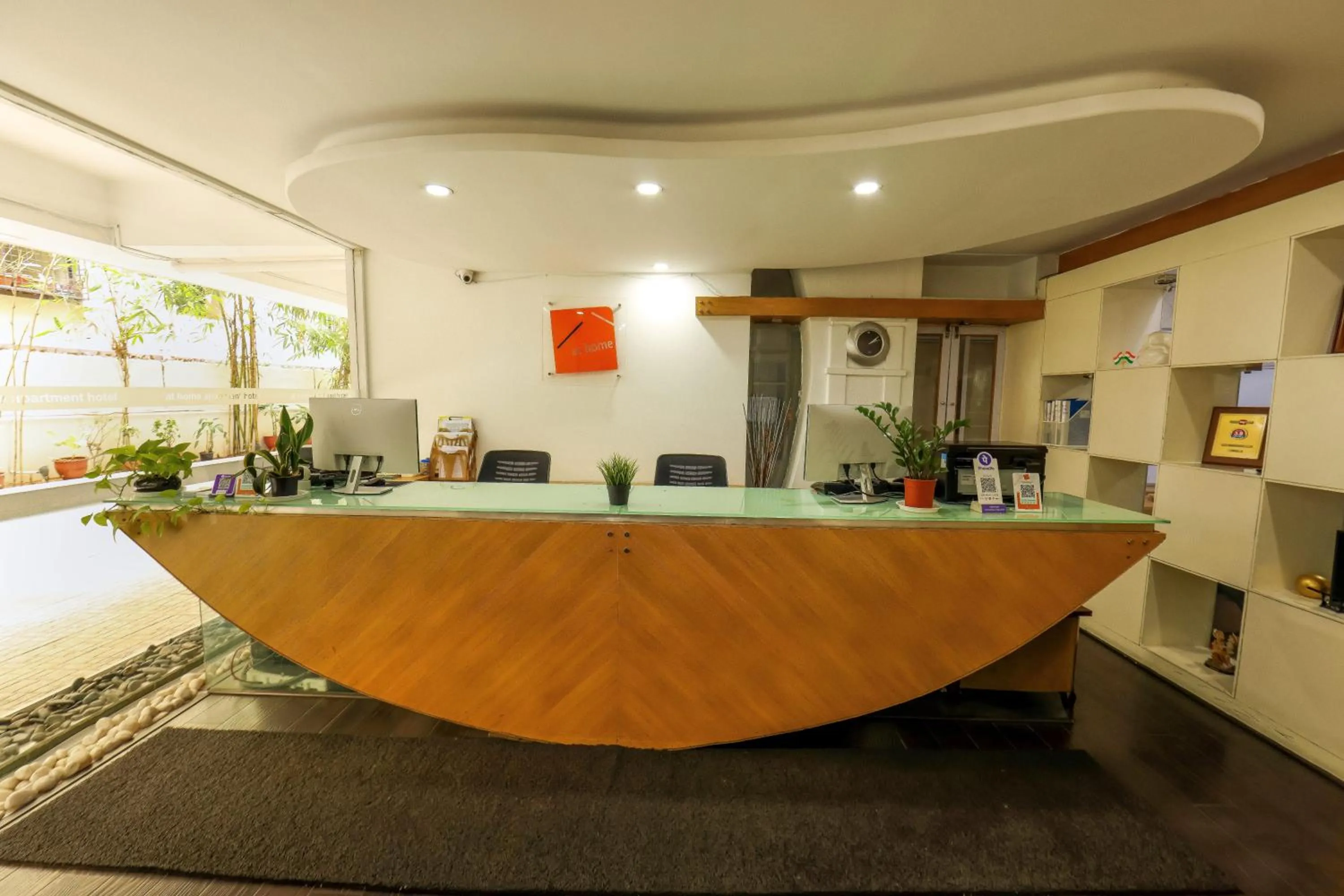 Lobby or reception in Hotel Athome , Whitefields, Kondapur