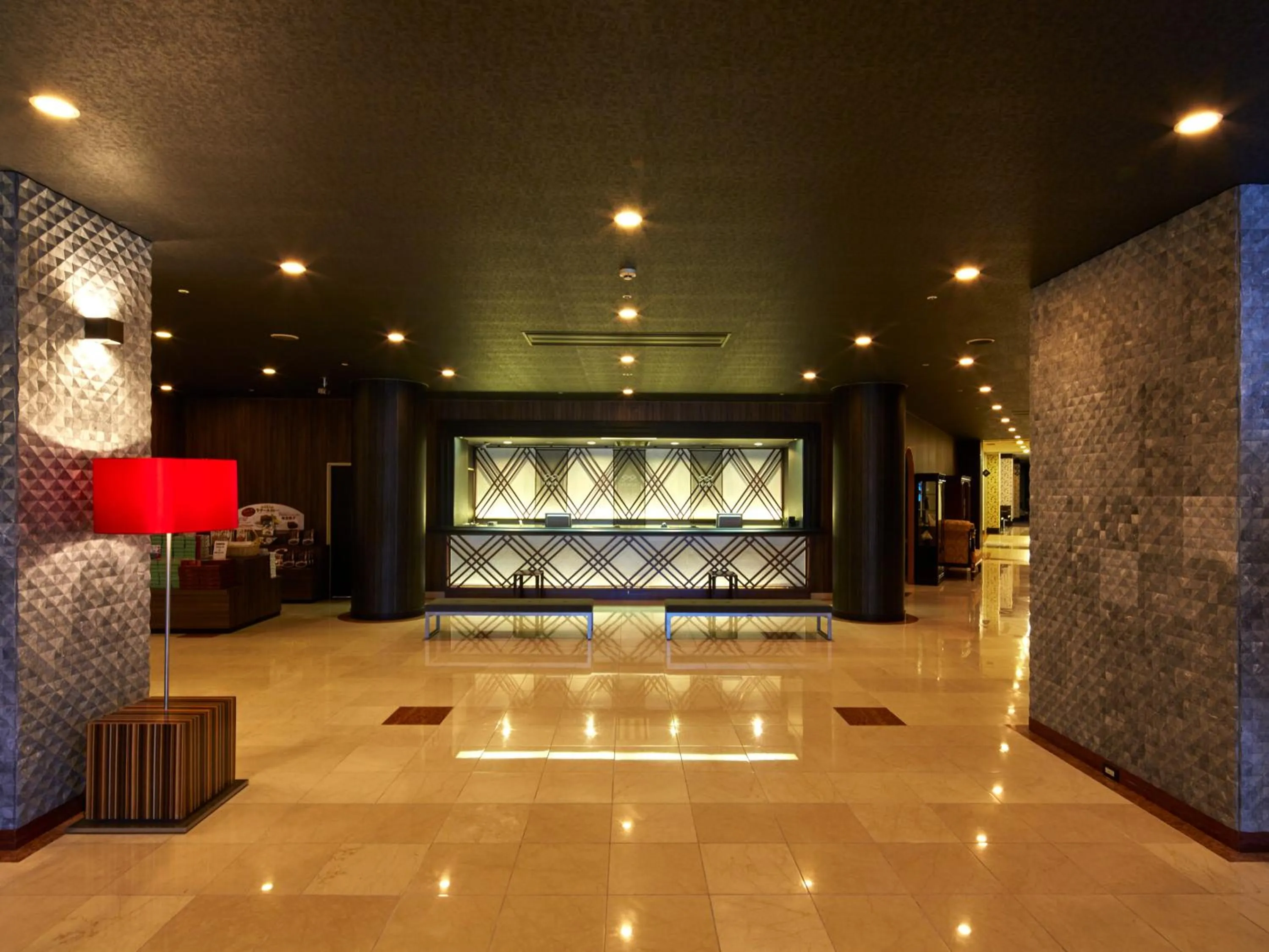 Communal lounge/ TV room in Hotel Flags Kuju Kusima