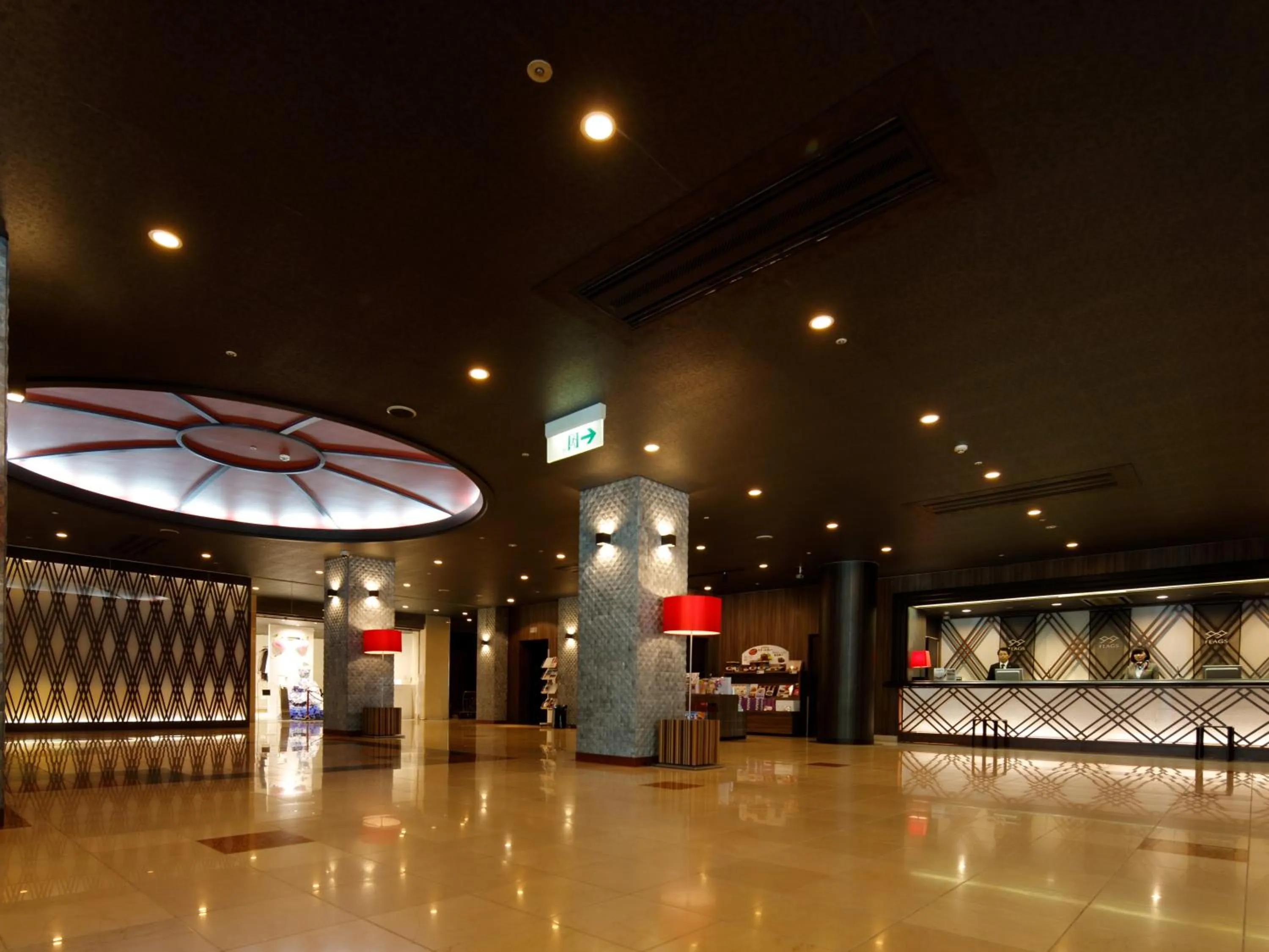 Lobby or reception in Hotel Flags Kuju Kusima
