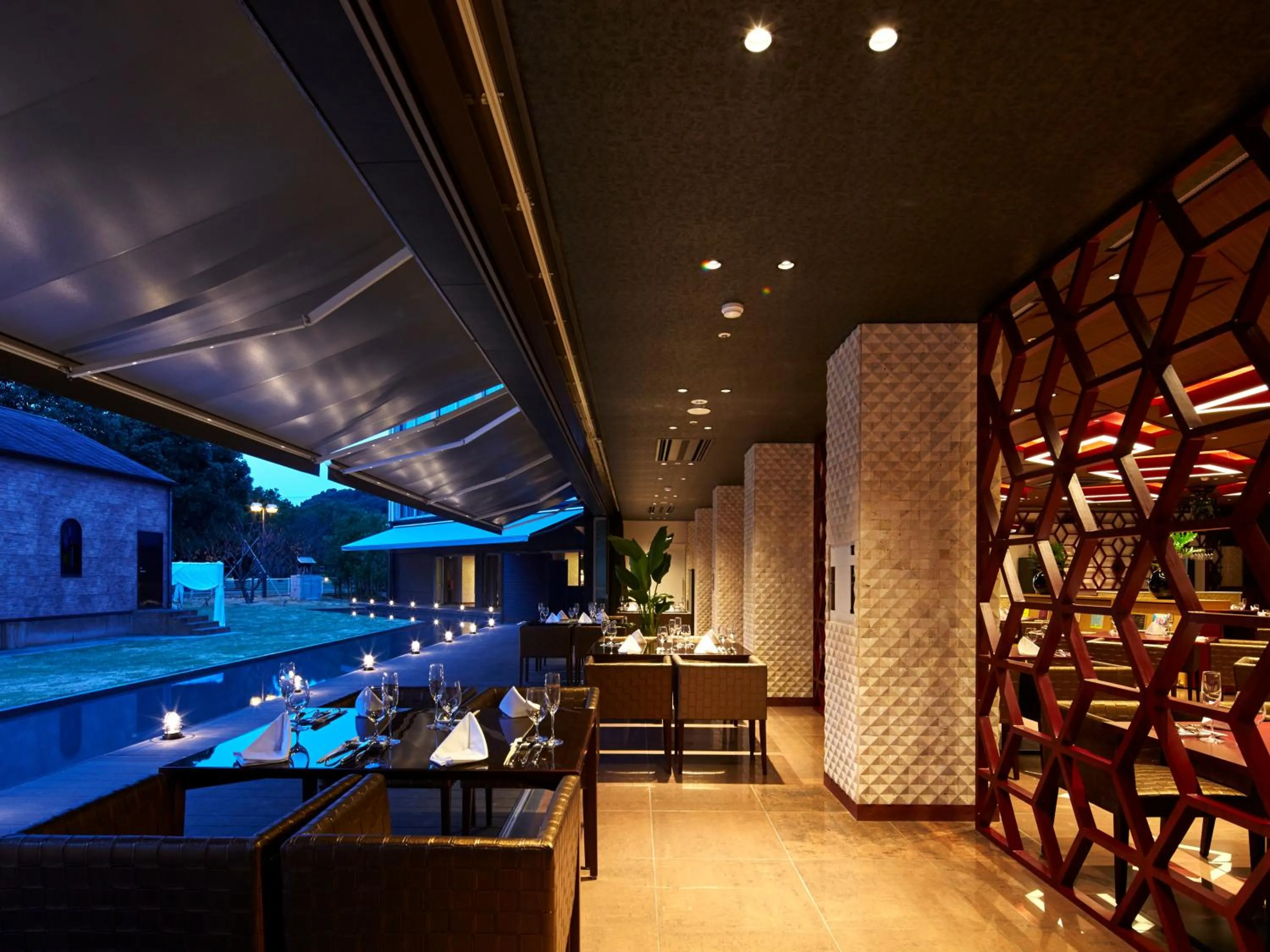 Restaurant/places to eat in Hotel Flags Kuju Kusima