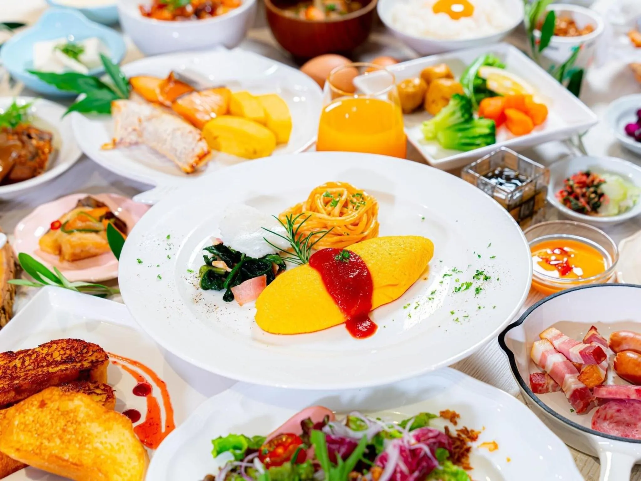 Restaurant/places to eat in Hotel Flags Sasebo KujuKusima