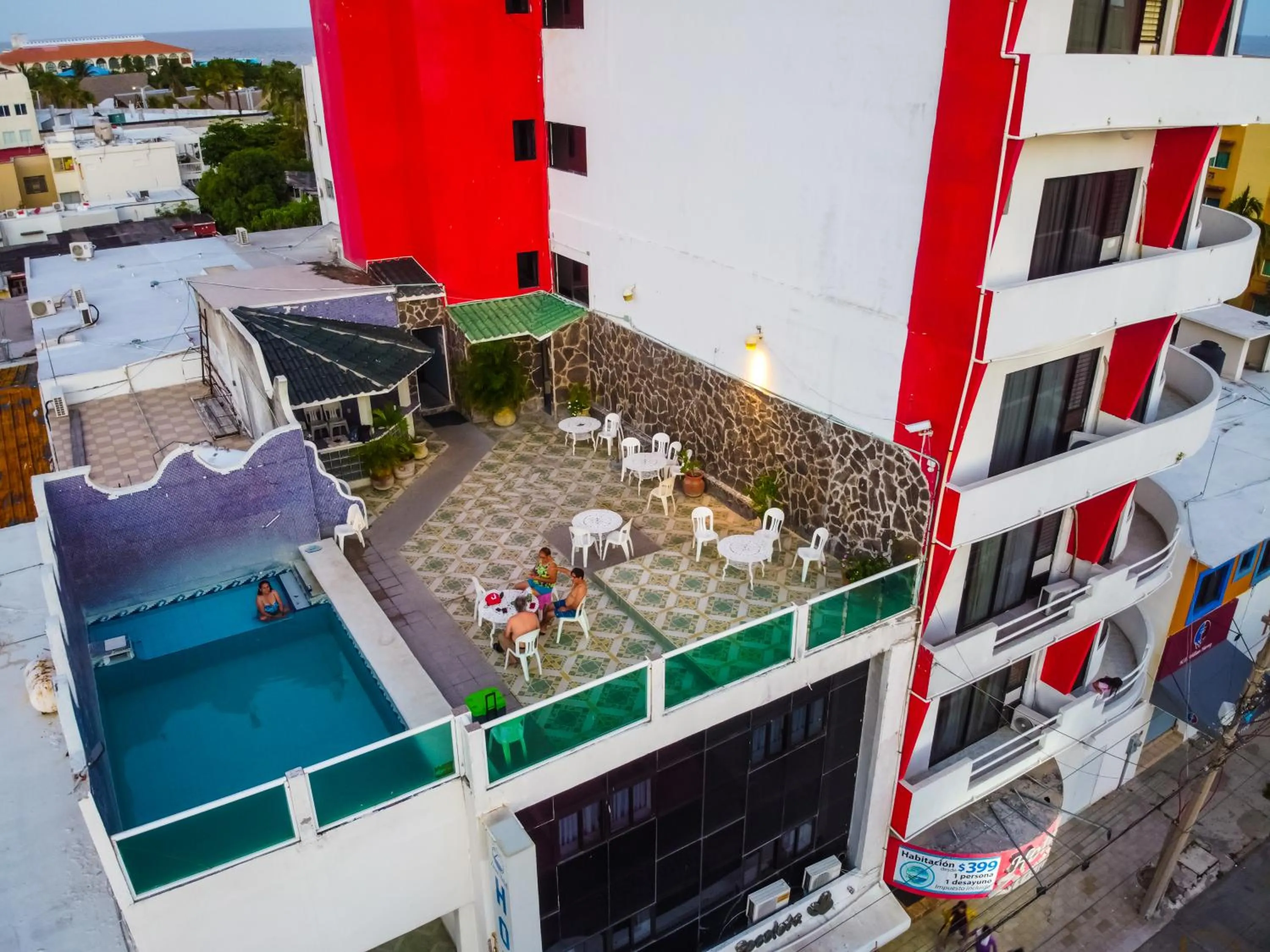 Facade/entrance in Hotel Ziami