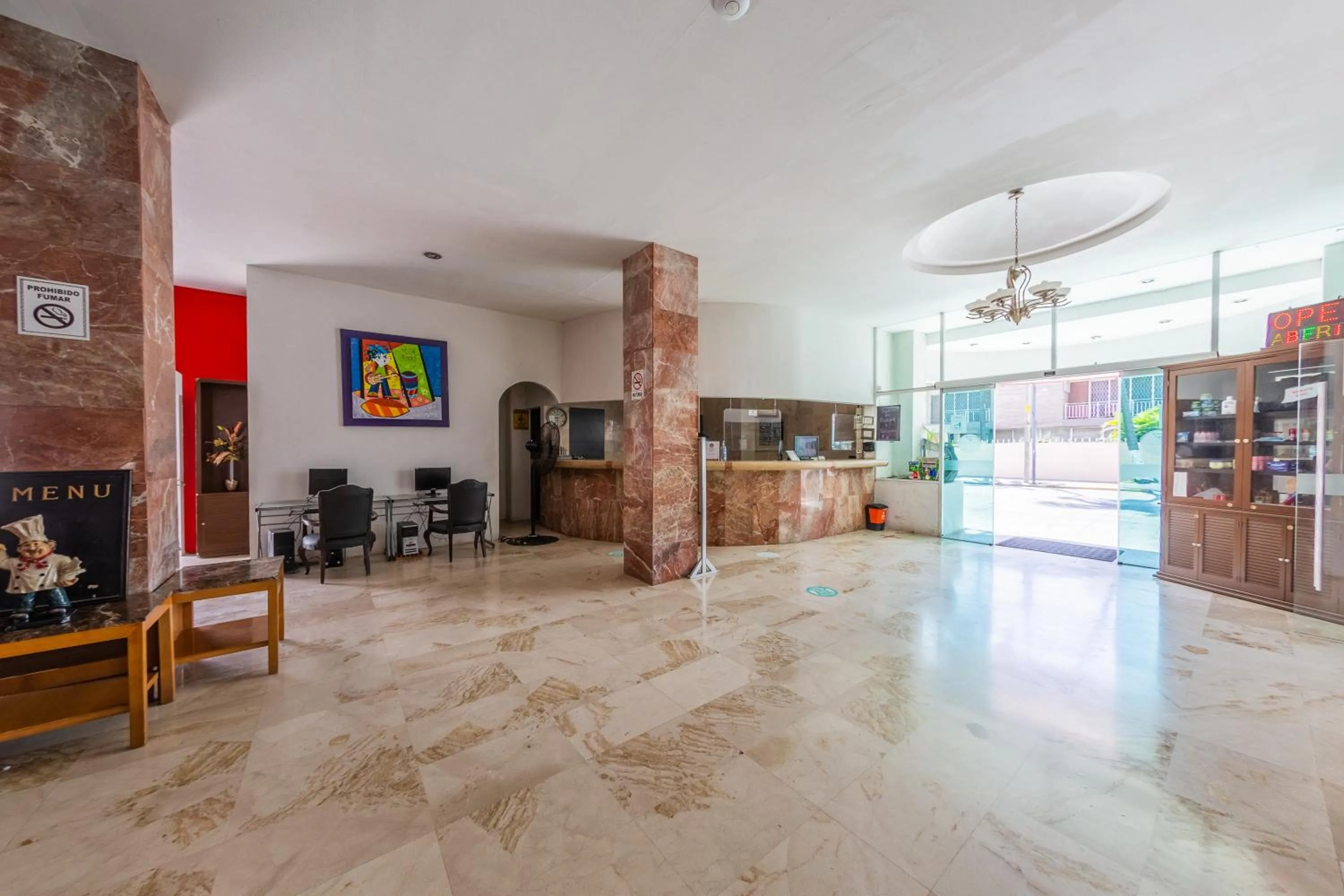 Lobby or reception in Hotel Ziami