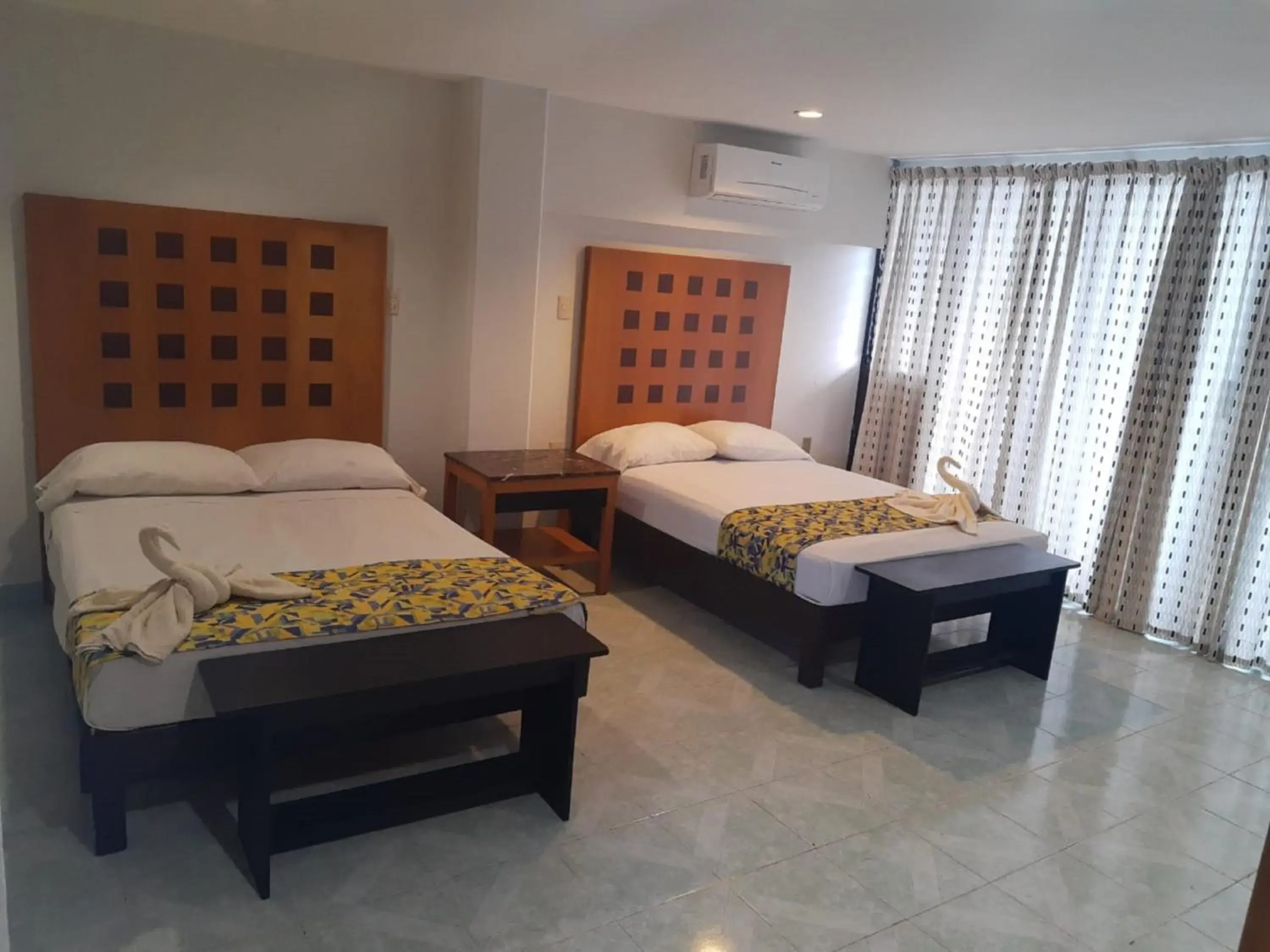 Bed in Hotel Ziami Bed in Hotel Ziami