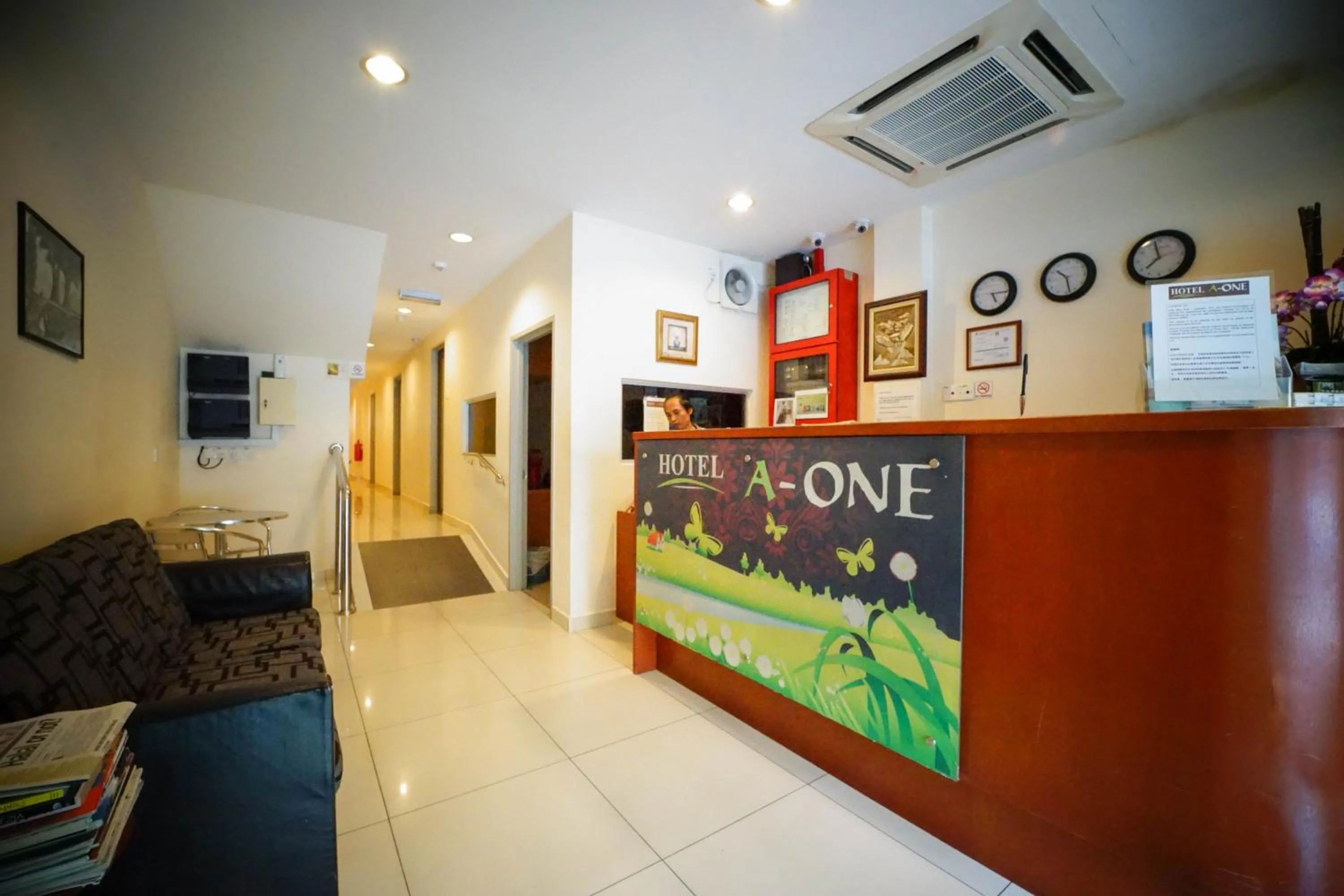 Lobby or reception in Hotel A-One