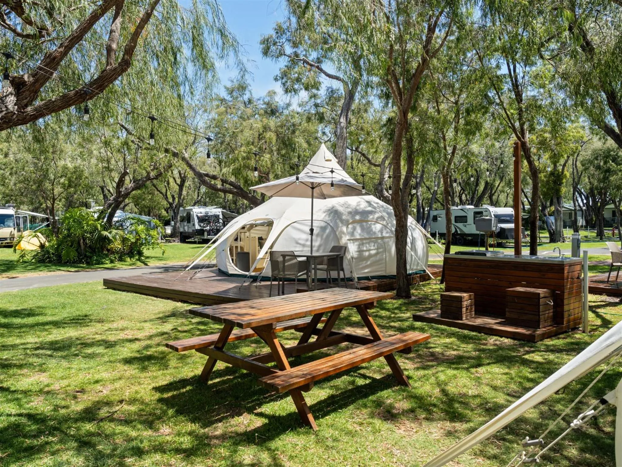 Property building in Mandalay Holiday Resort and Tourist Park