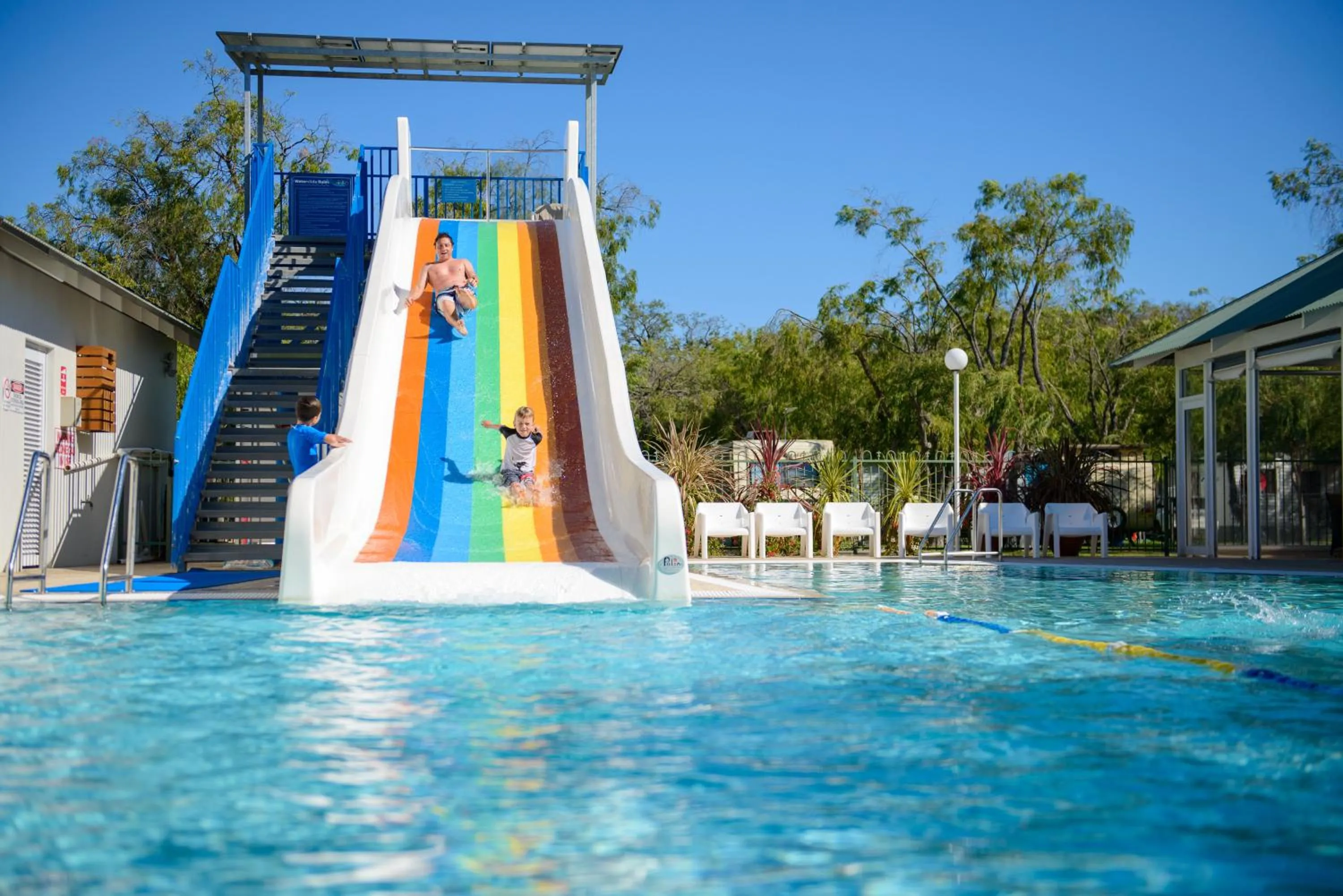 Swimming pool in Mandalay Holiday Resort and Tourist Park