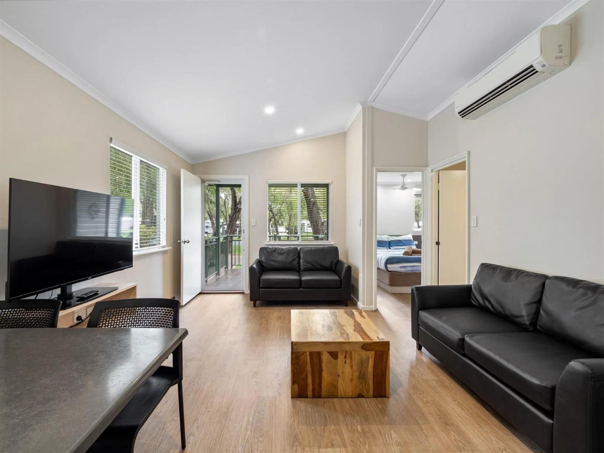 Living room in Mandalay Holiday Resort and Tourist Park