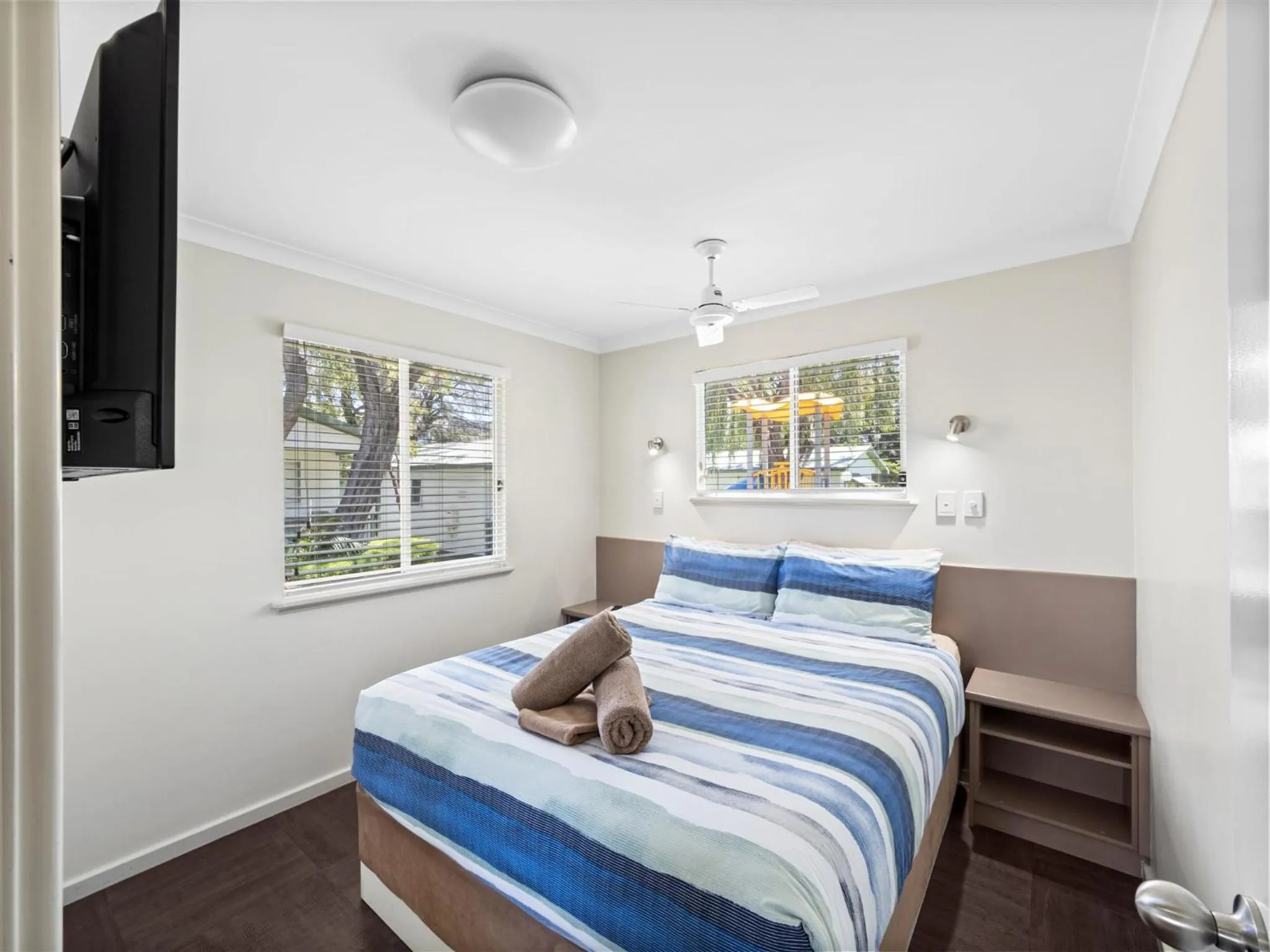 Bedroom, Bed in Mandalay Holiday Resort and Tourist Park