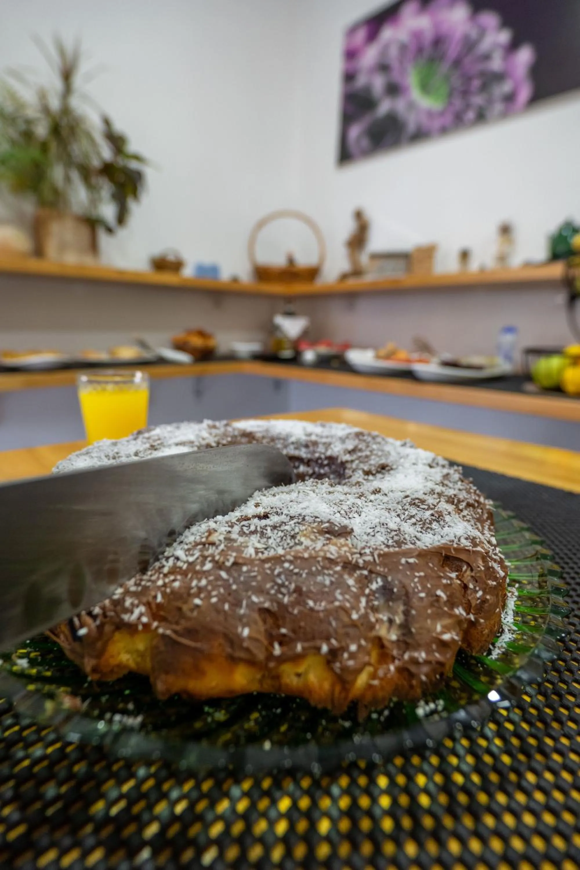 Food and drinks in Villa Green Garden